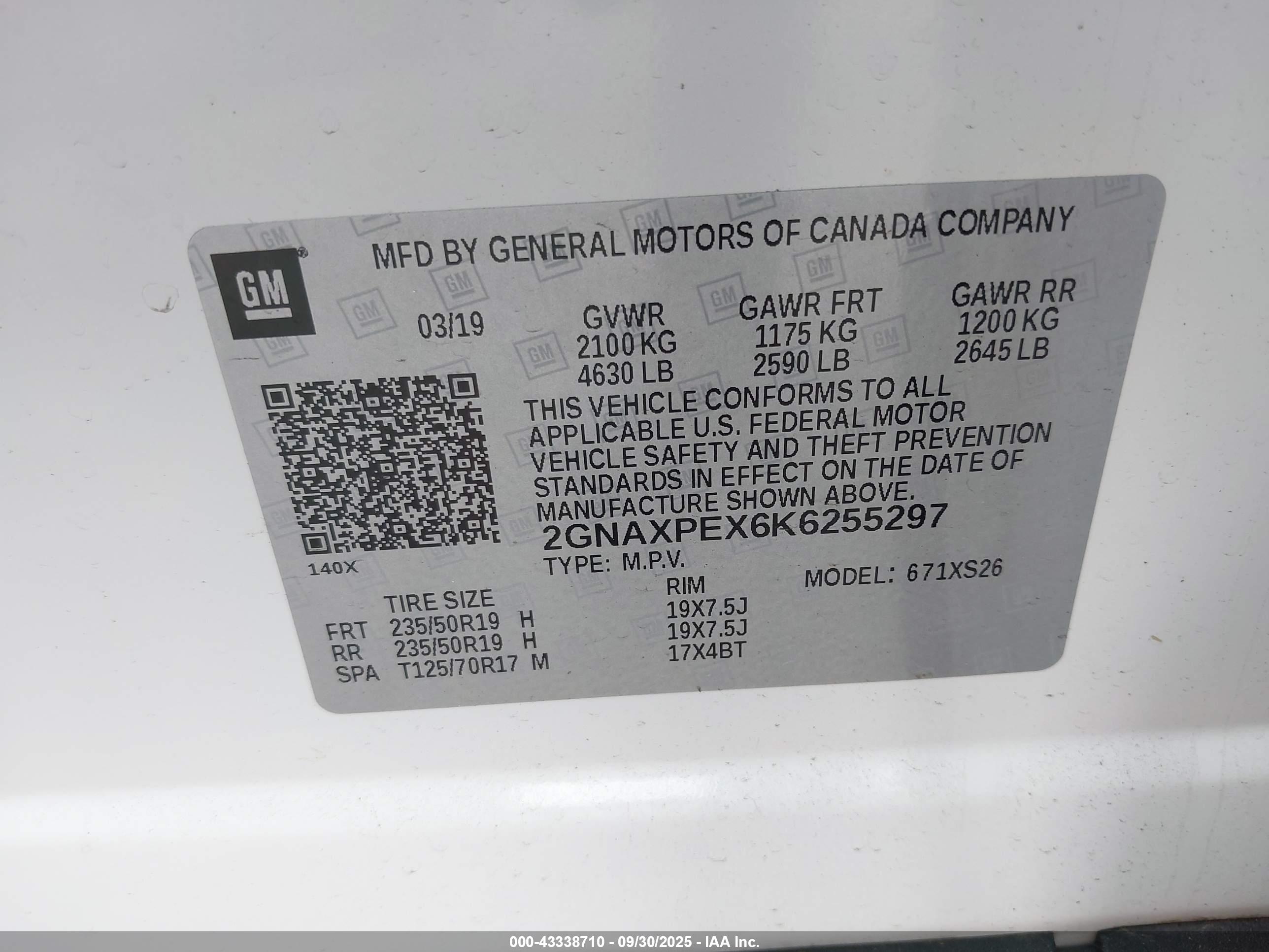 CHEVROLET EQUINOX image 9