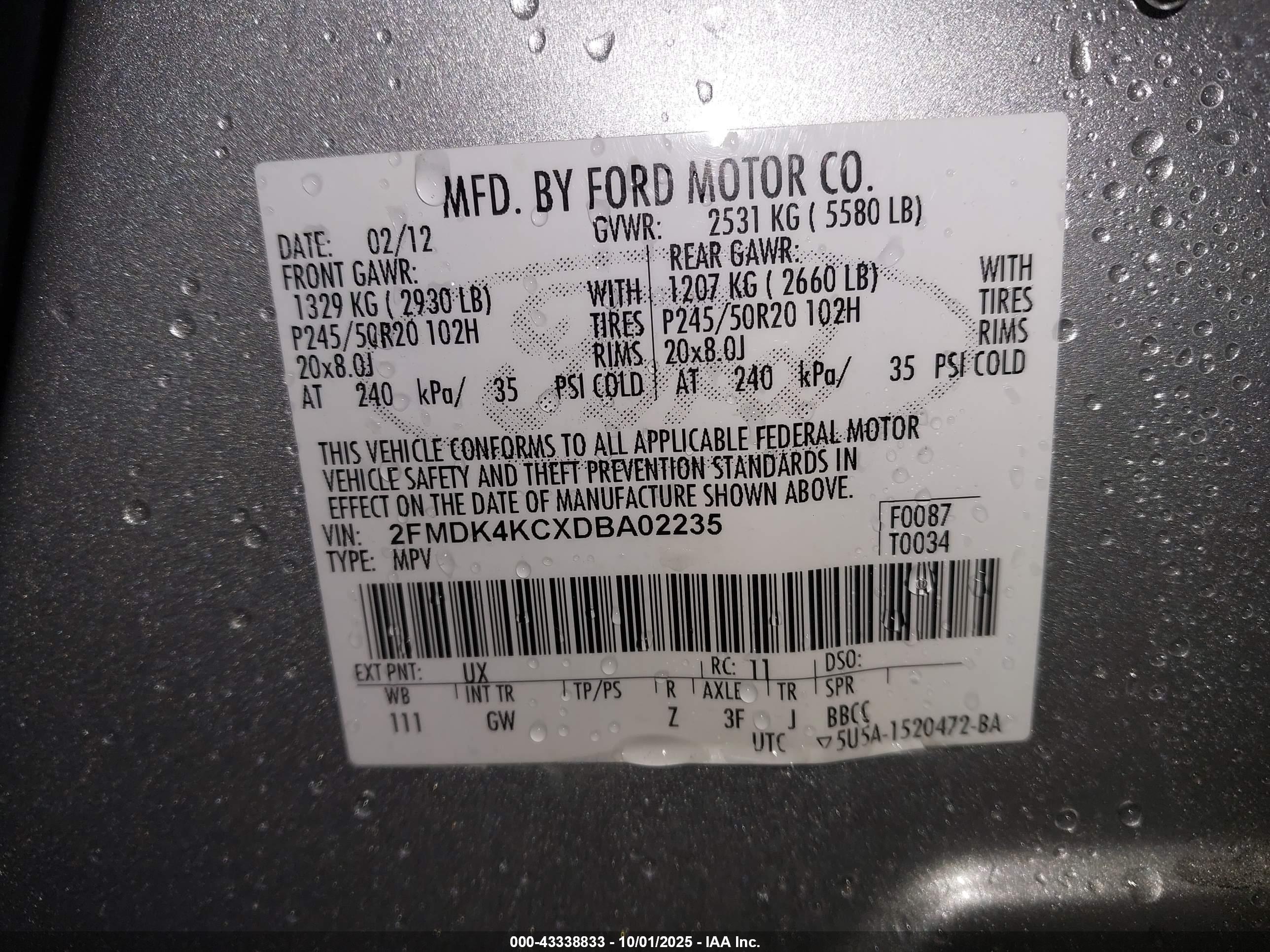 FORD EDGE image 9