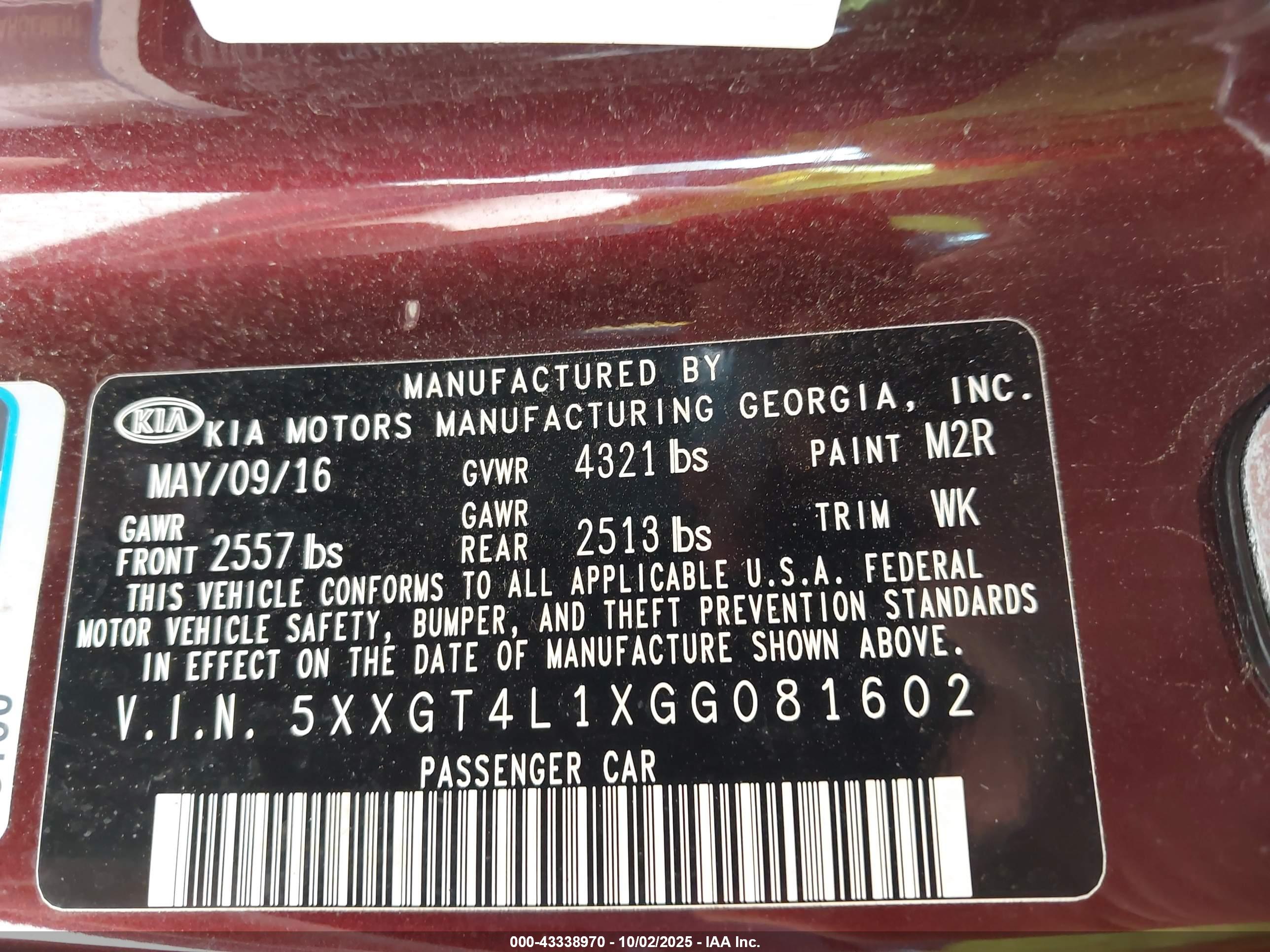 KIA OPTIMA image 9