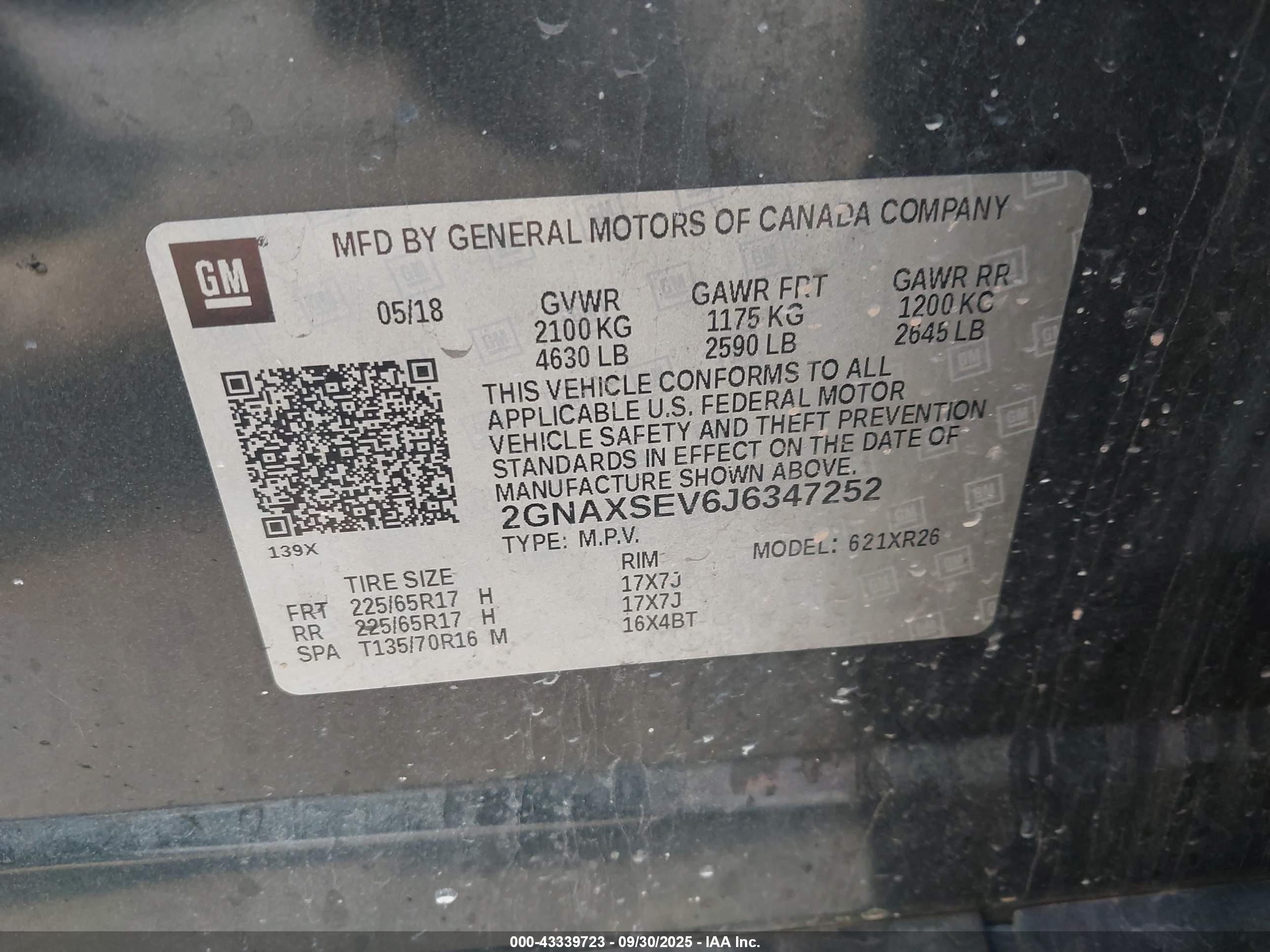 CHEVROLET EQUINOX image 9