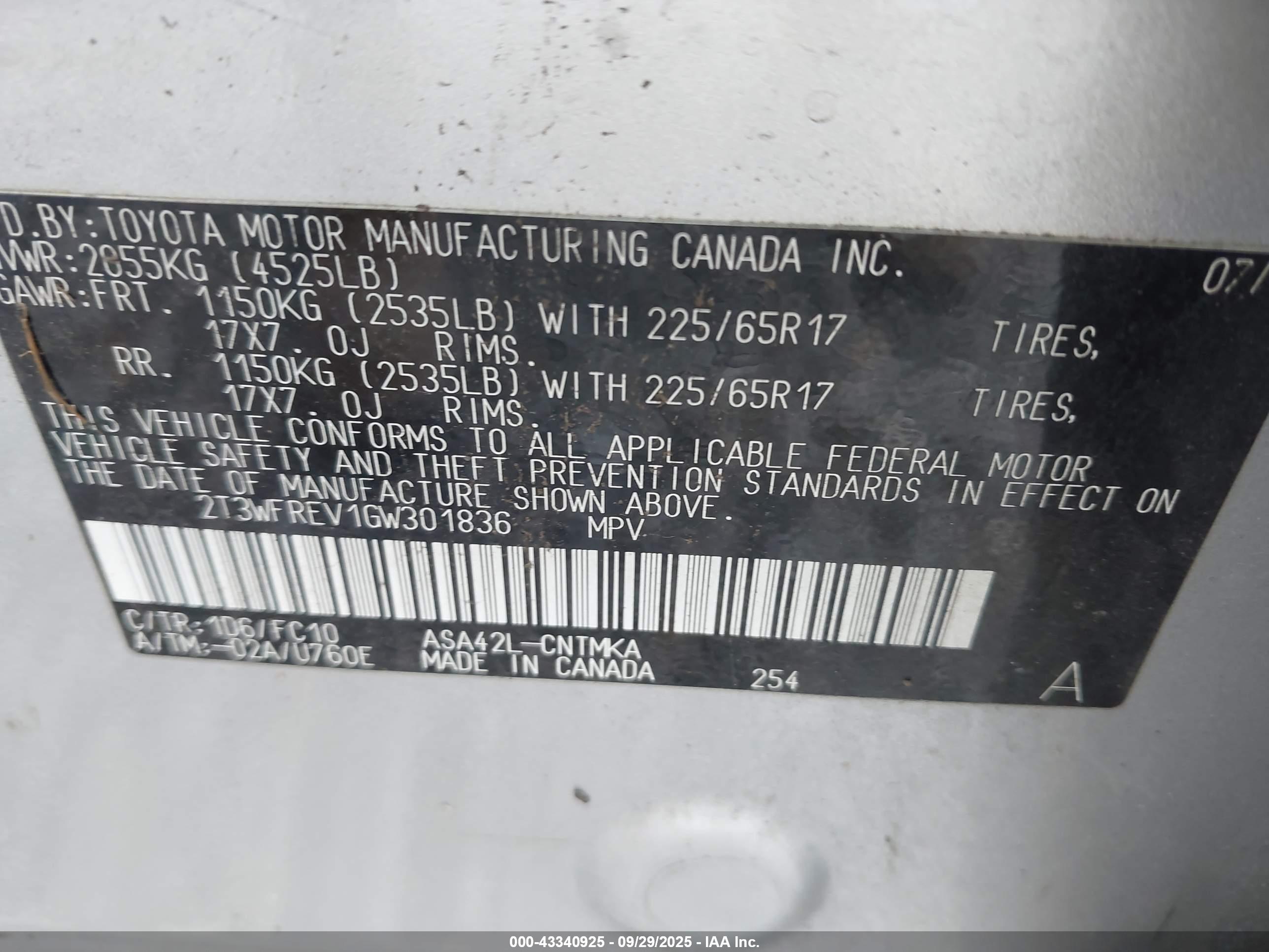 TOYOTA RAV4 image 9