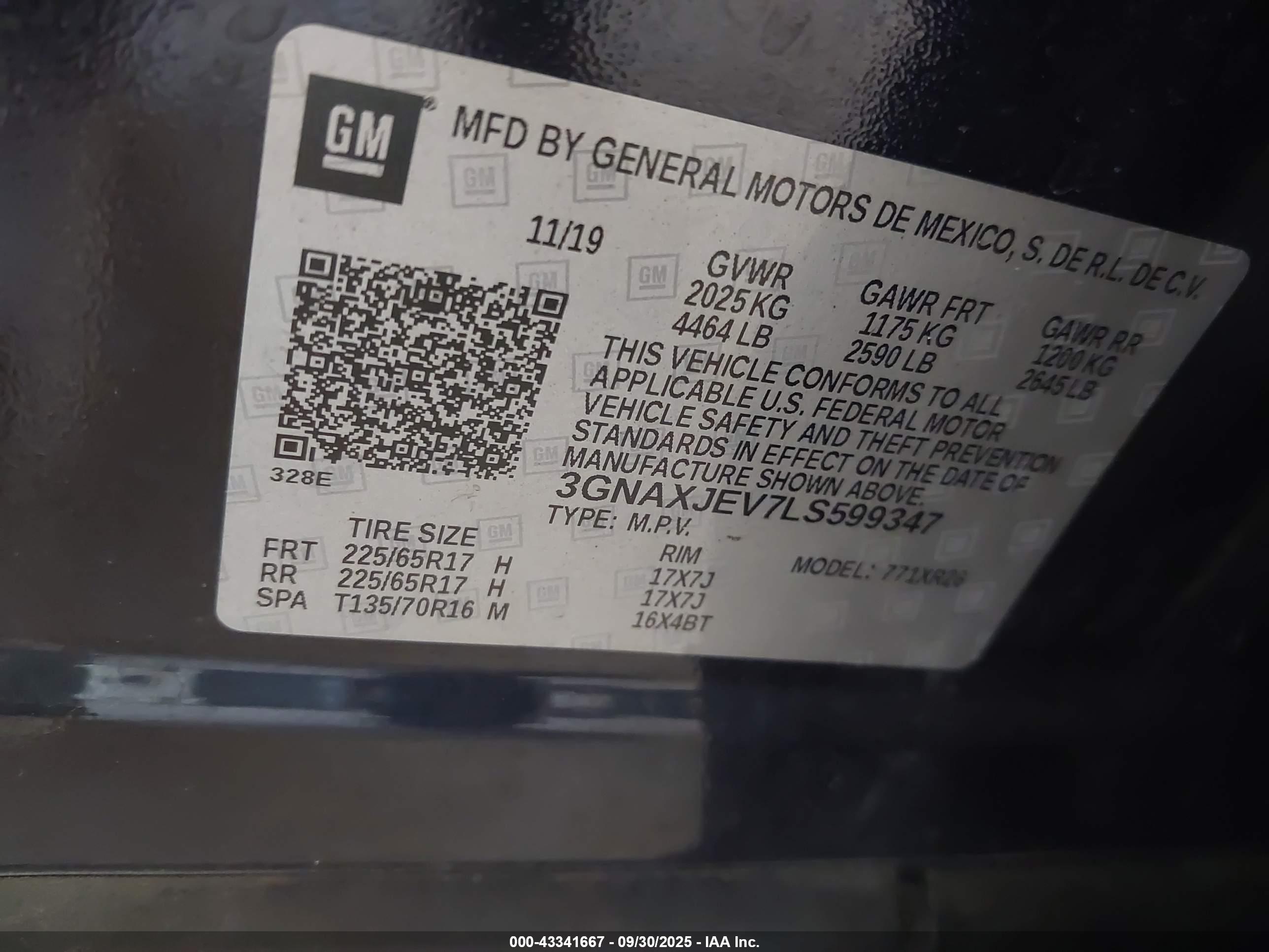 CHEVROLET EQUINOX image 9