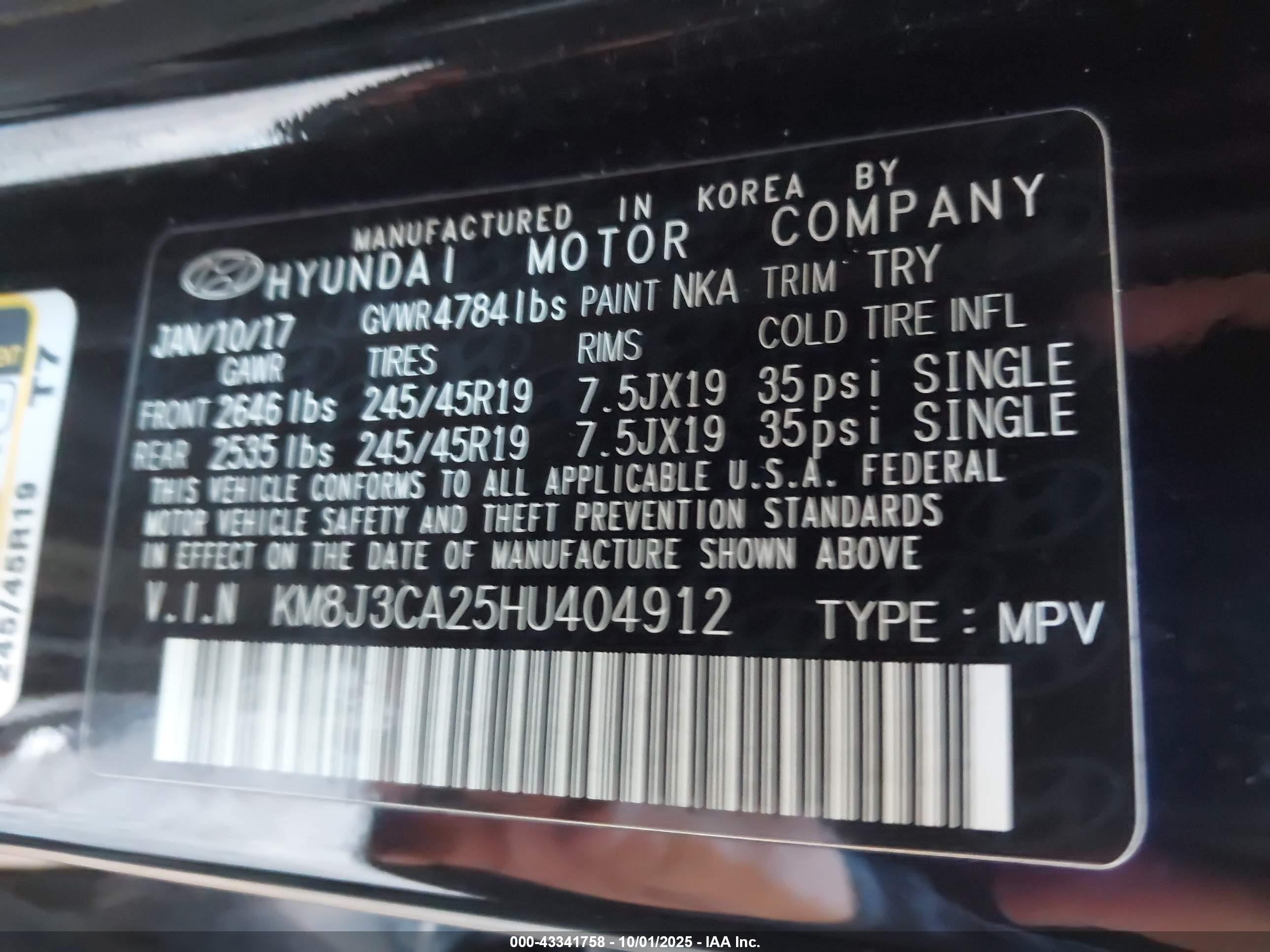 HYUNDAI TUCSON image 9