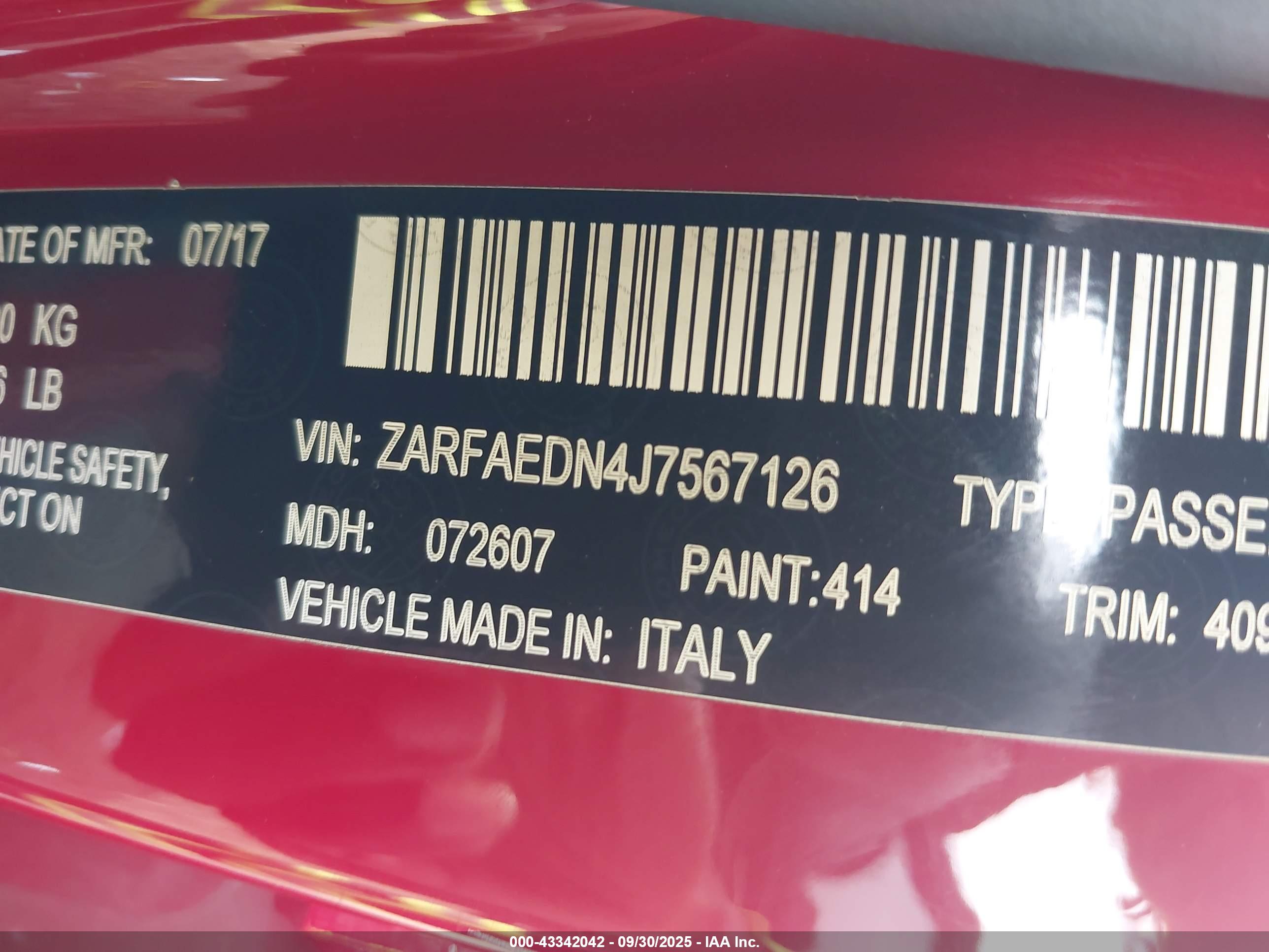 ALFA ROMEO image 9