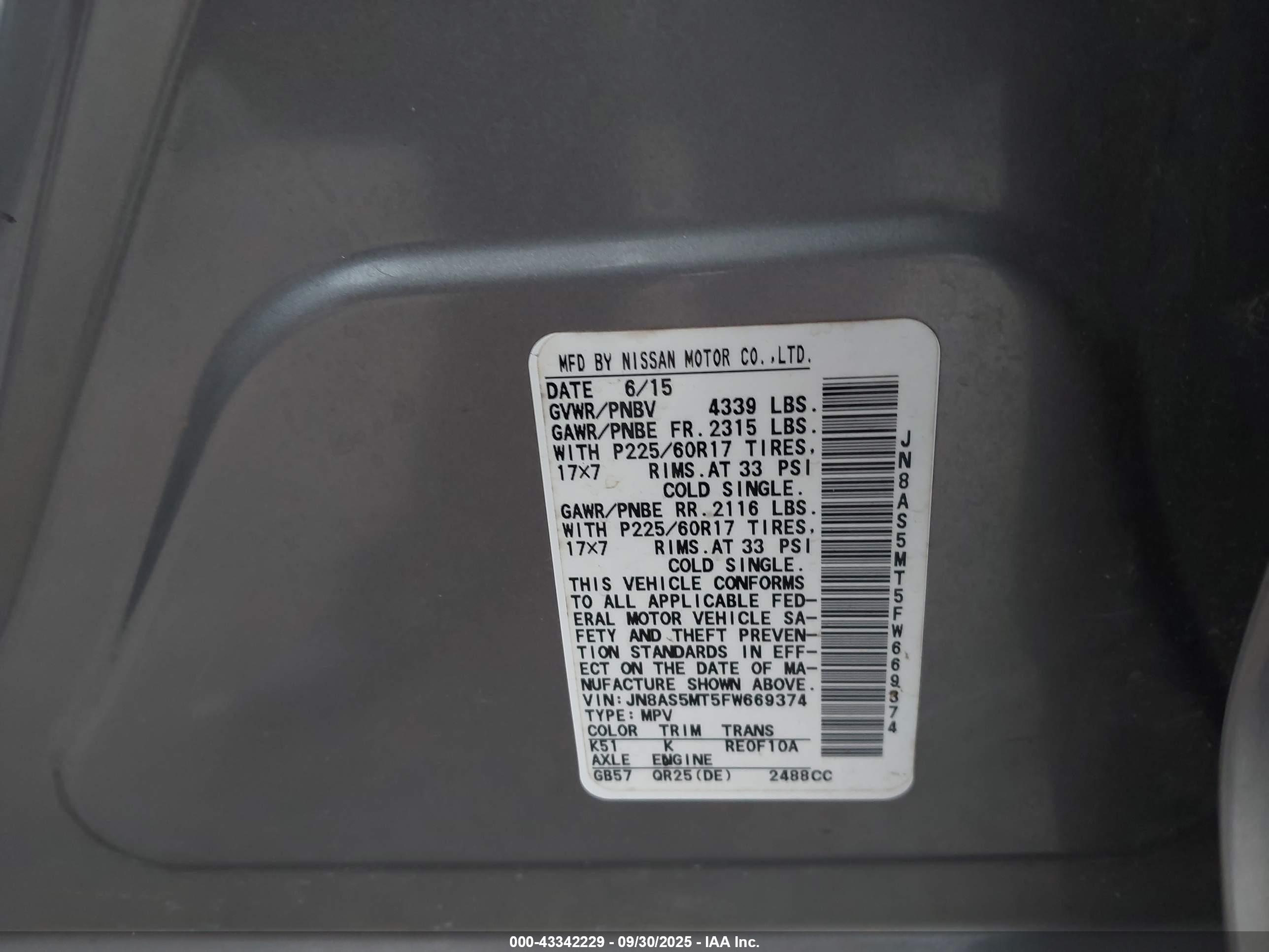 NISSAN ROGUE image 9