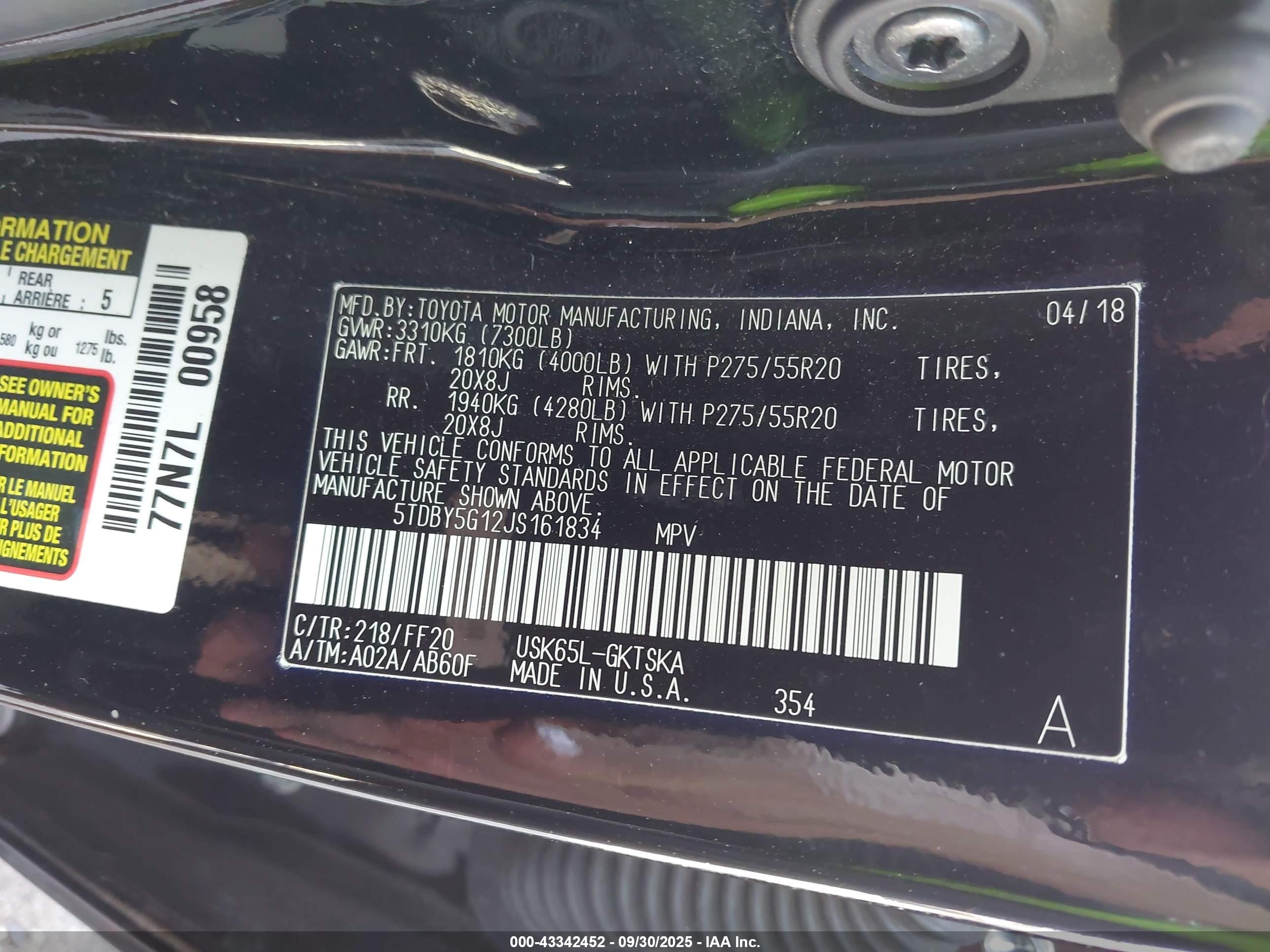 TOYOTA SEQUOIA image 9