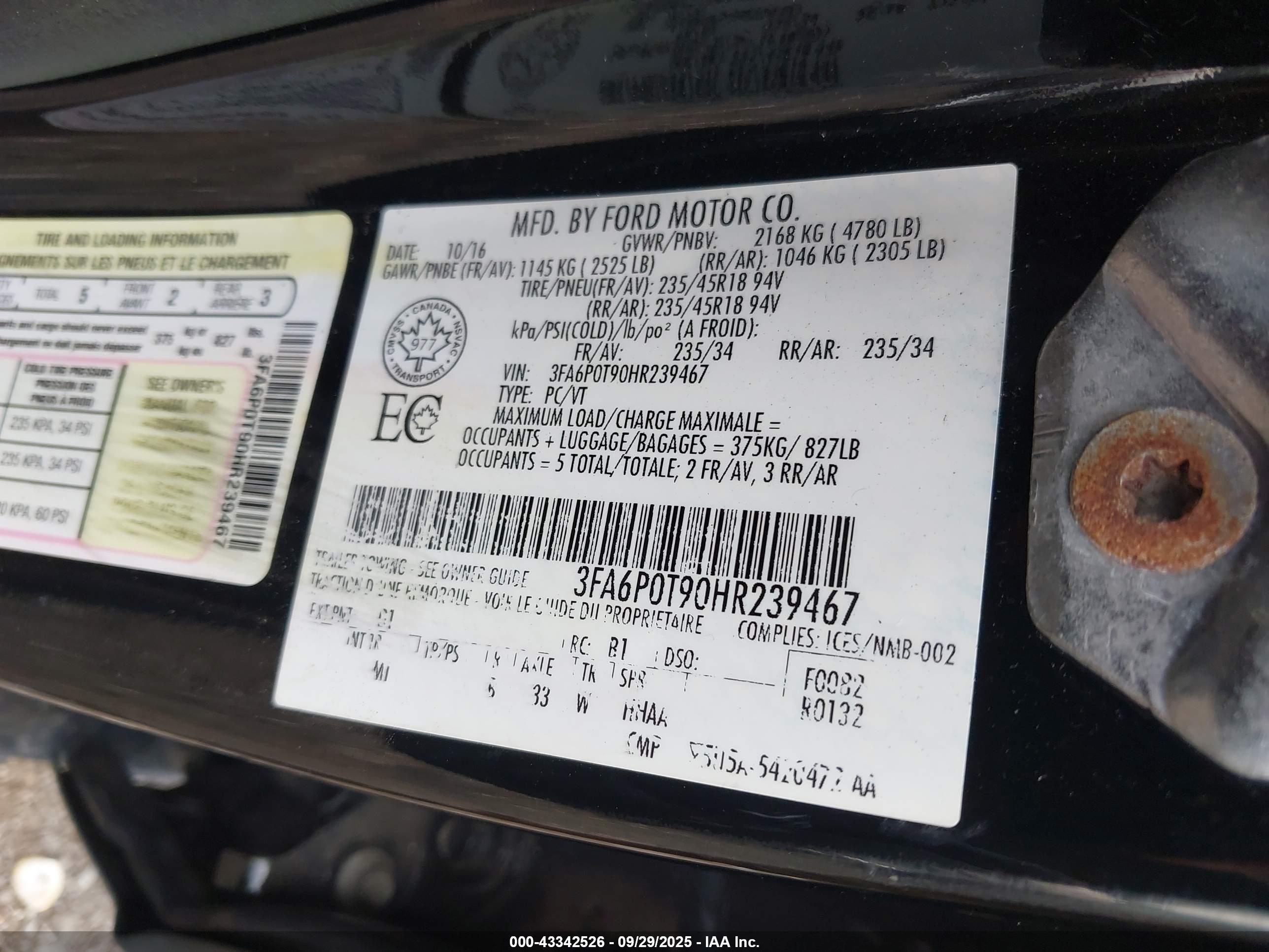 FORD FUSION image 9
