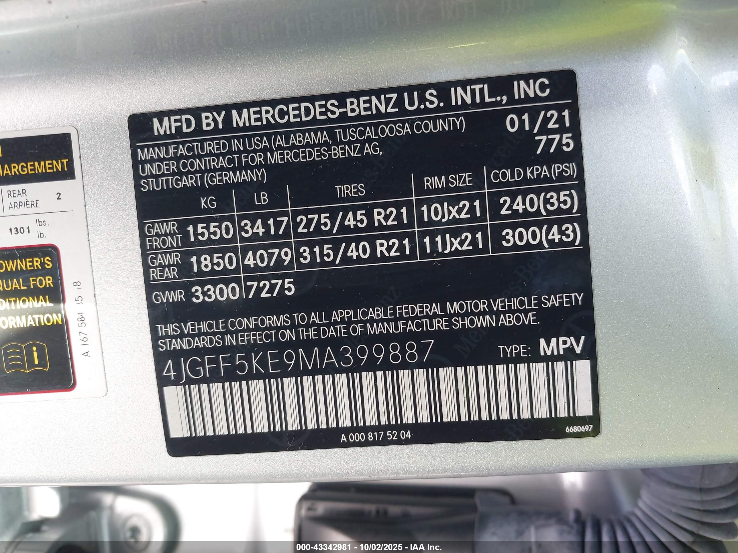 MERCEDES-BENZ GLS image 9
