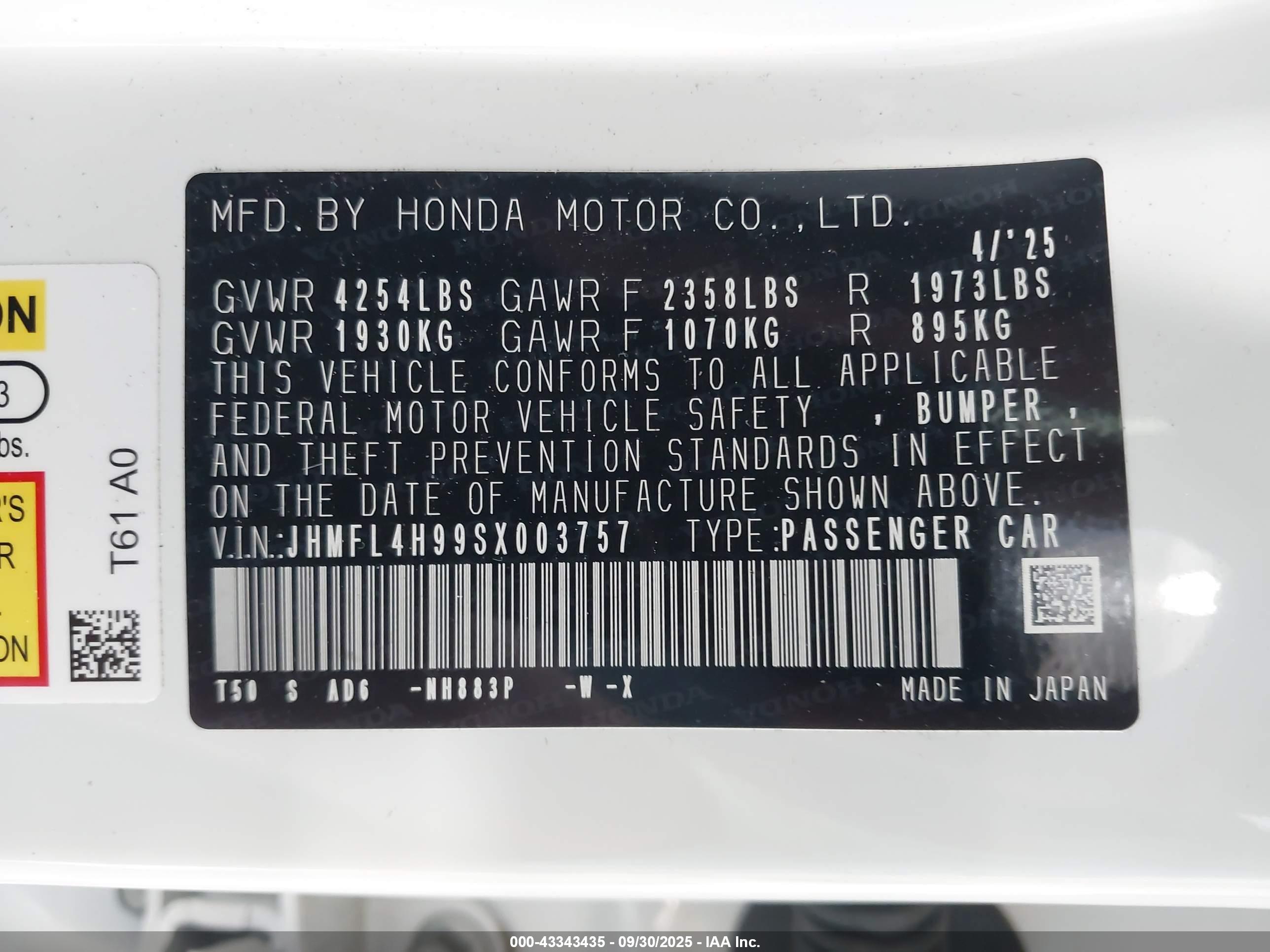 HONDA CIVIC image 9
