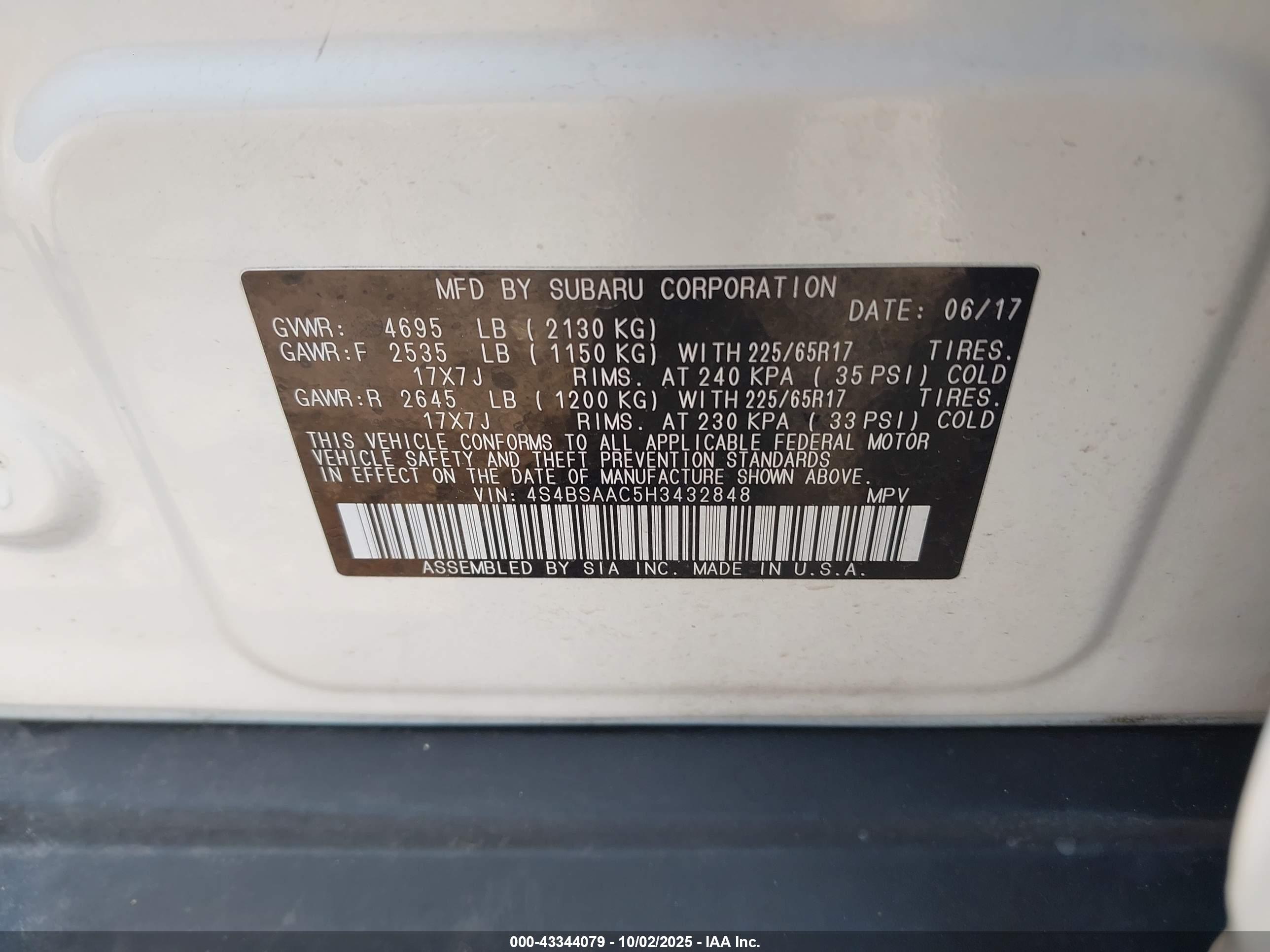 SUBARU OUTBACK image 9