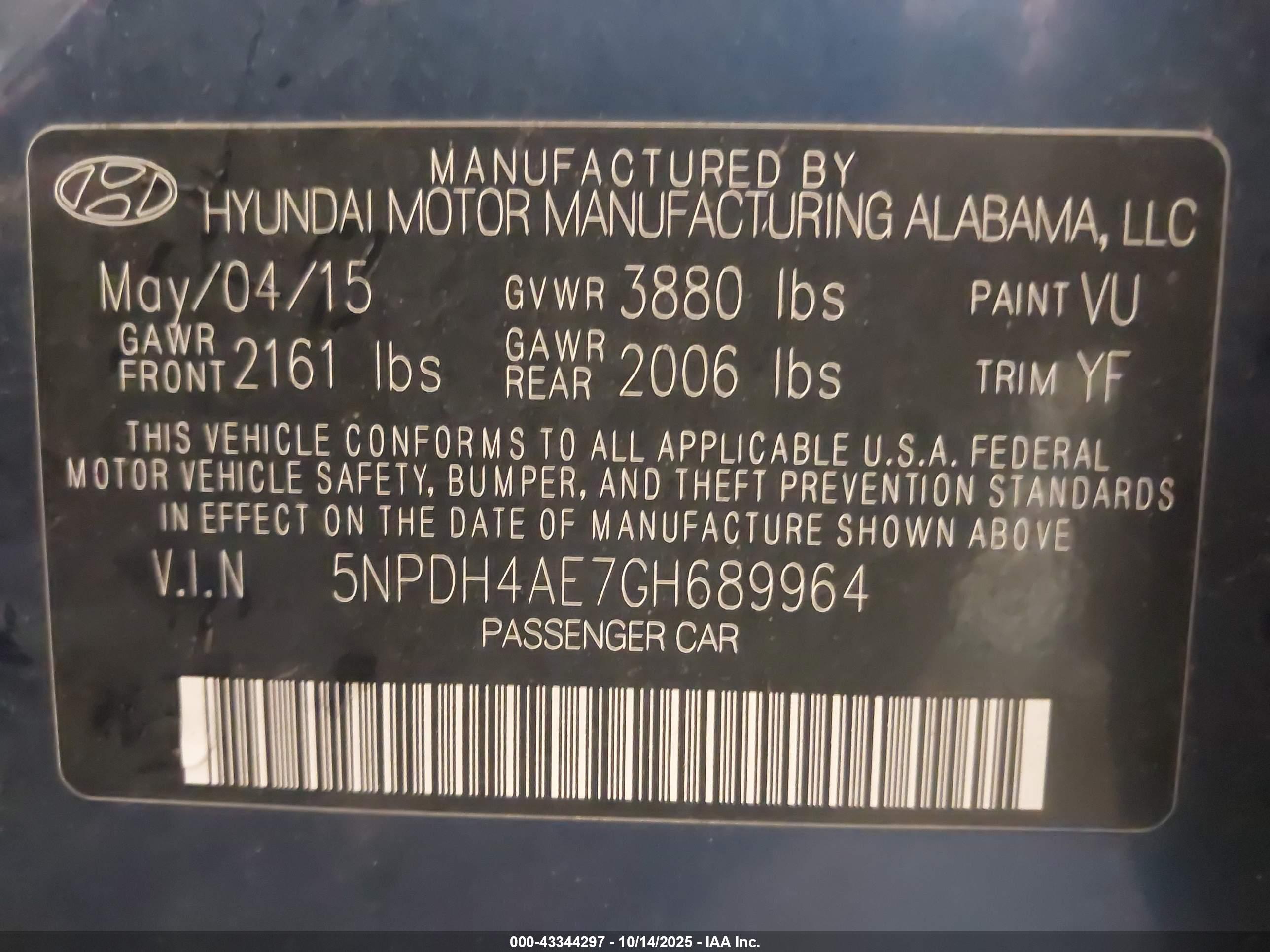 HYUNDAI ELANTRA image 9