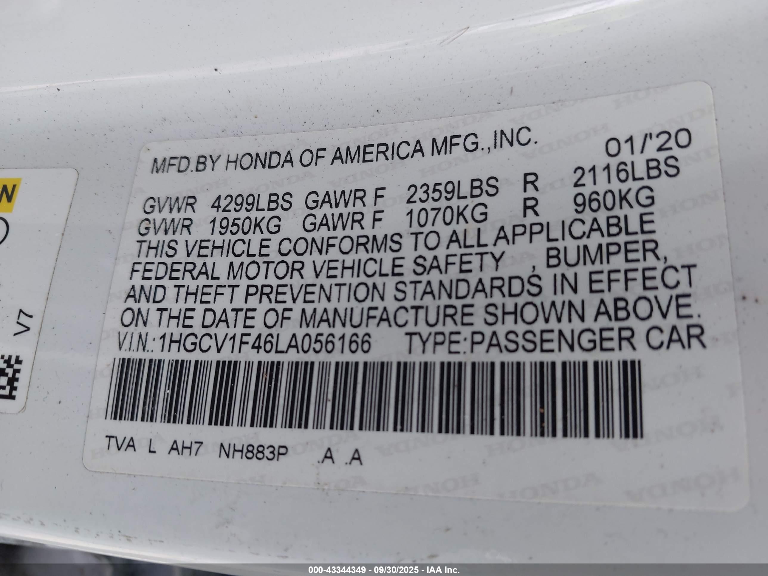 HONDA ACCORD image 9
