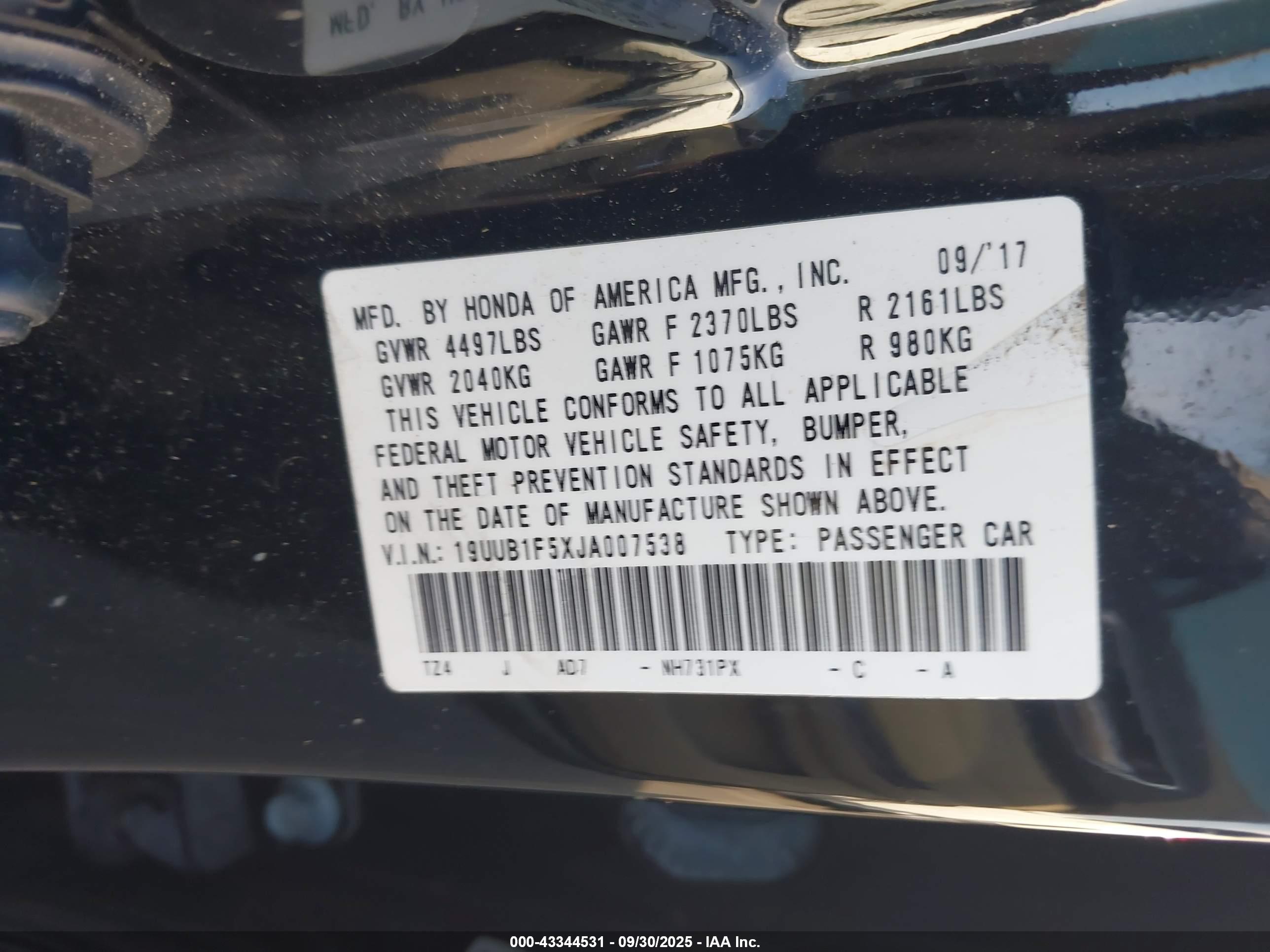 ACURA TLX image 9