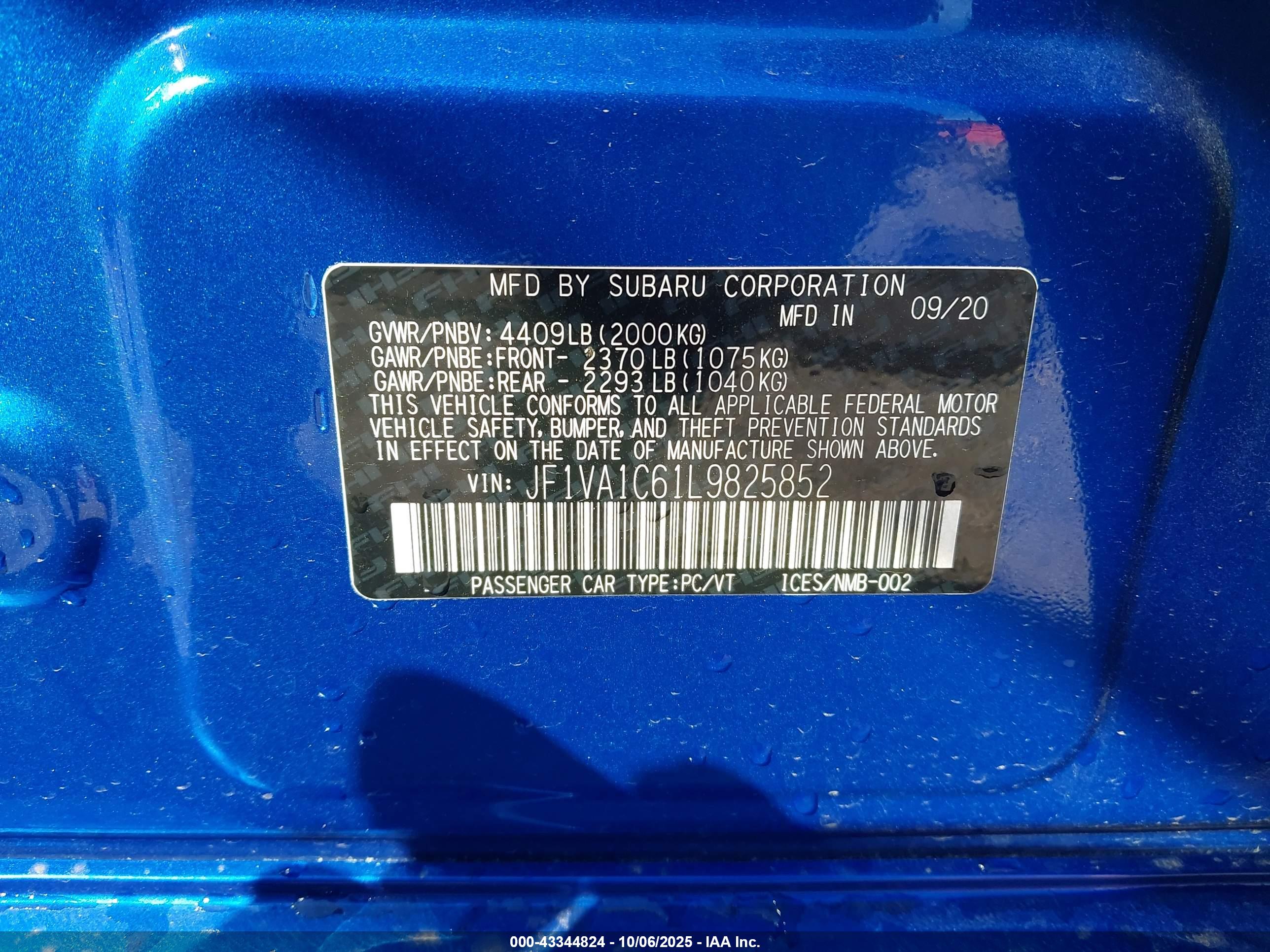 SUBARU WRX image 9
