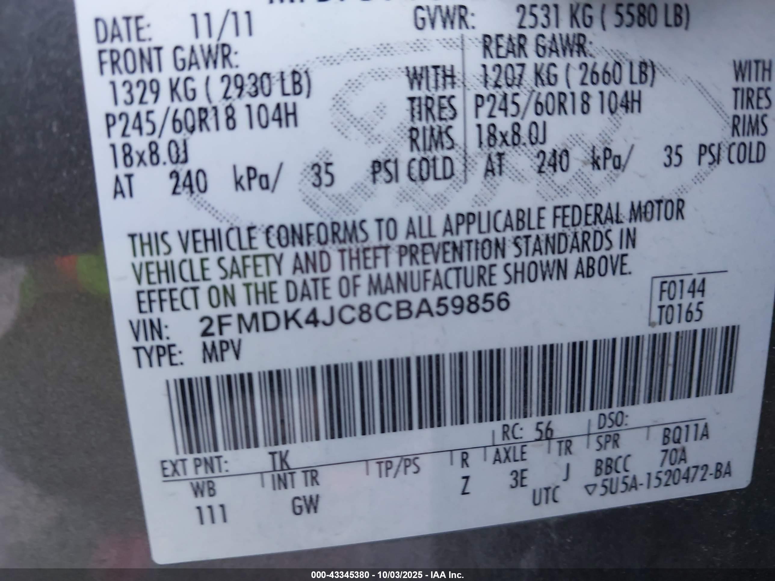 FORD EDGE image 9