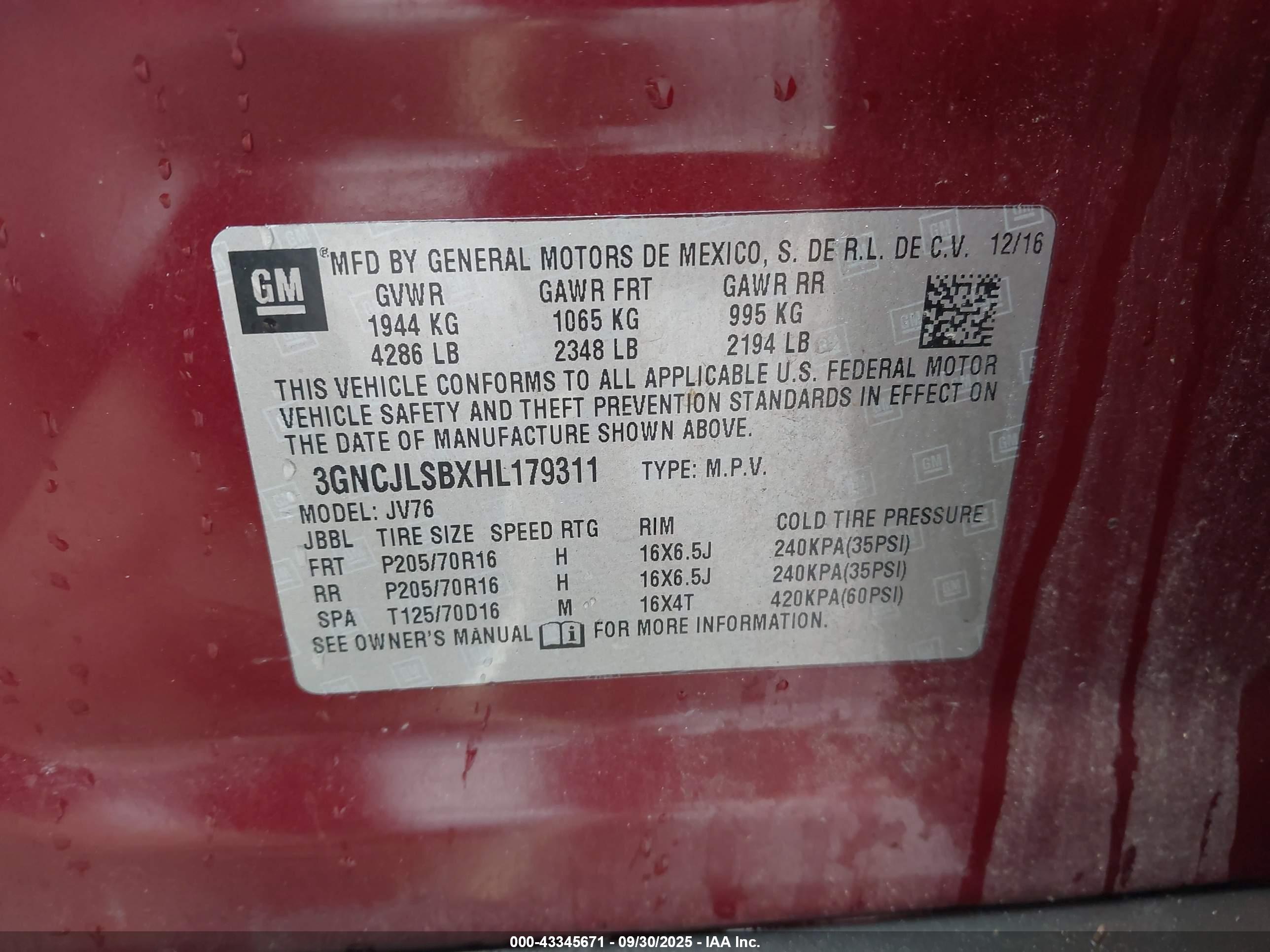 CHEVROLET TRAX image 9