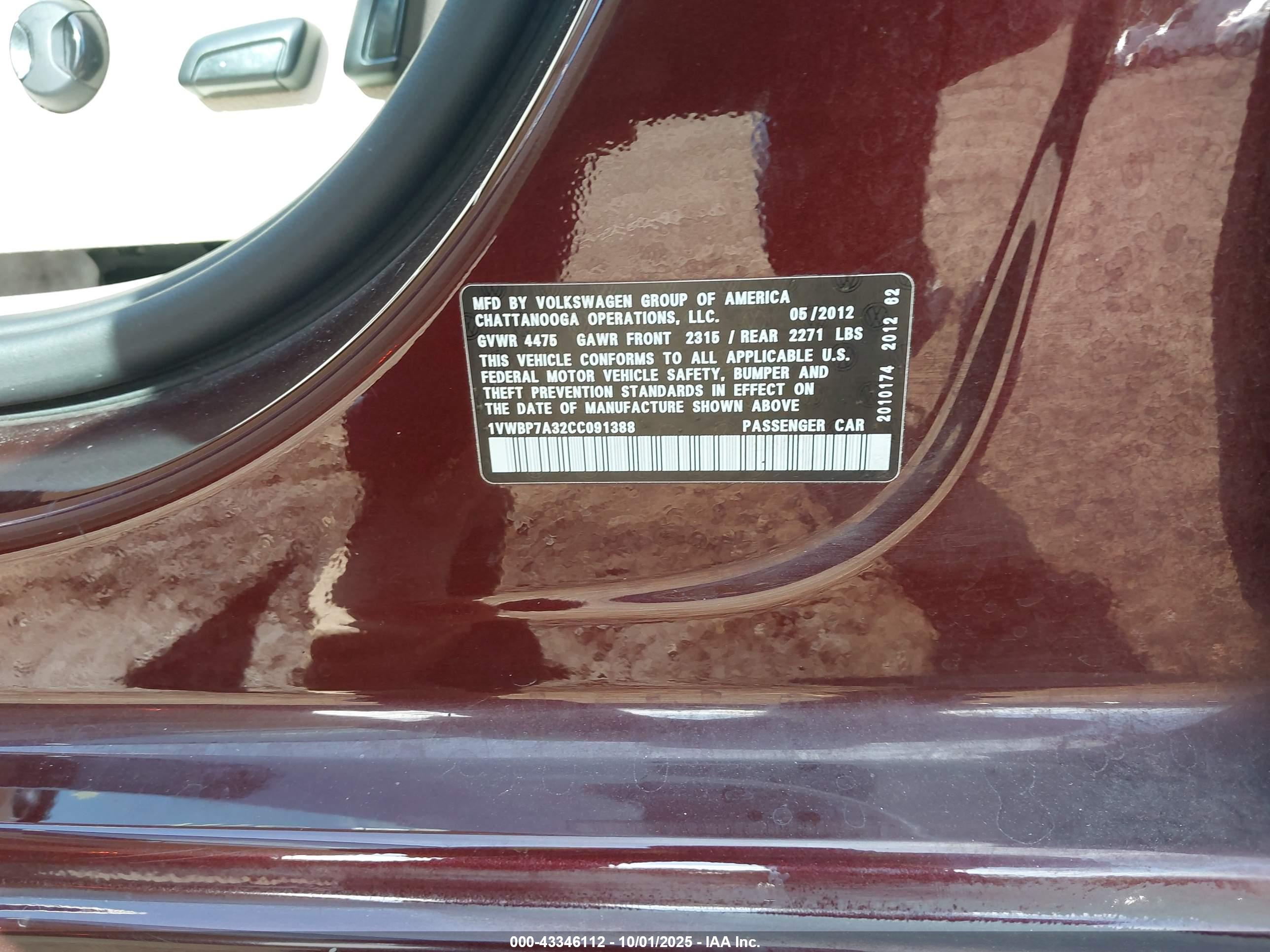 VOLKSWAGEN PASSAT image 9