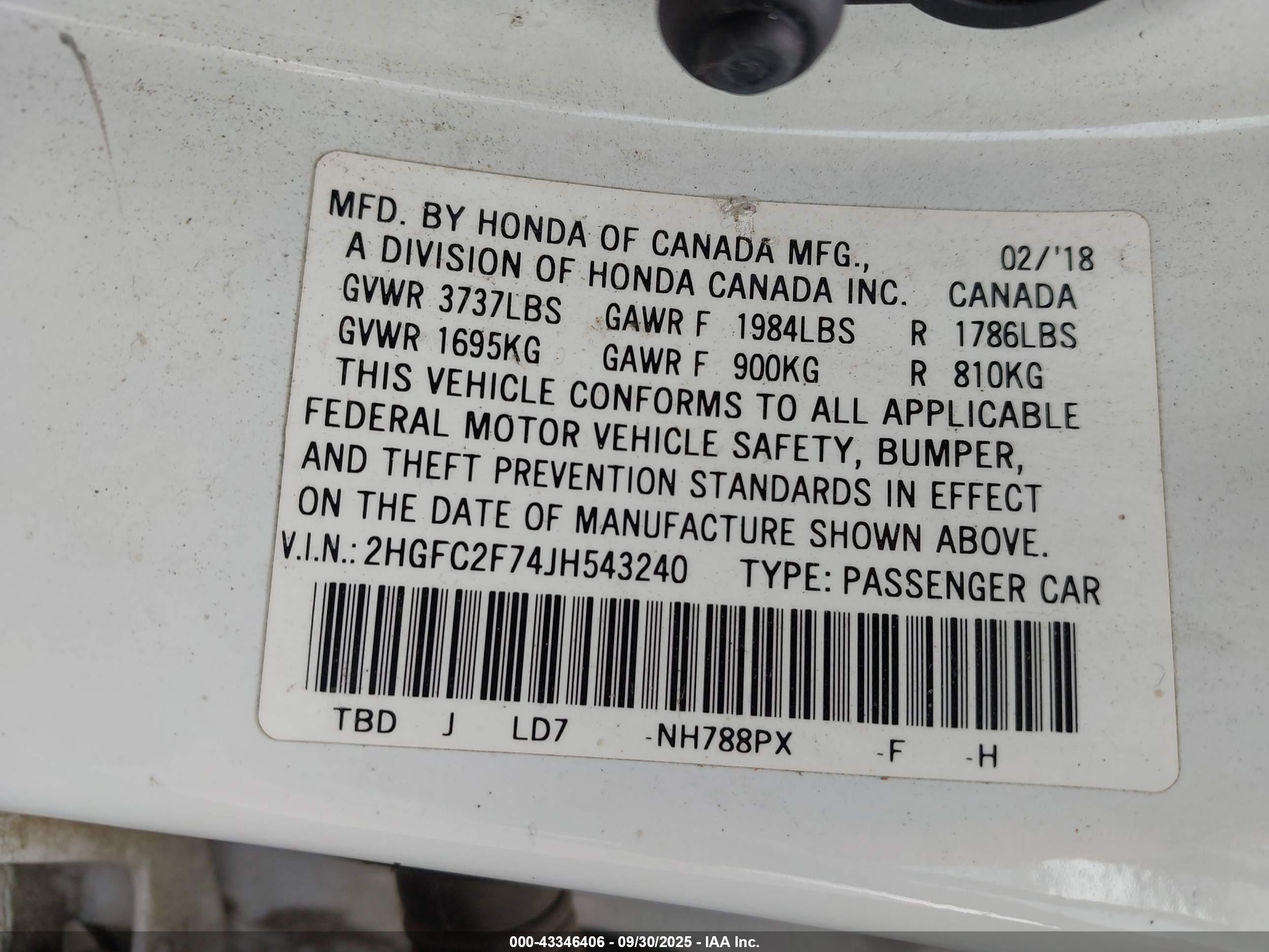 HONDA CIVIC image 9
