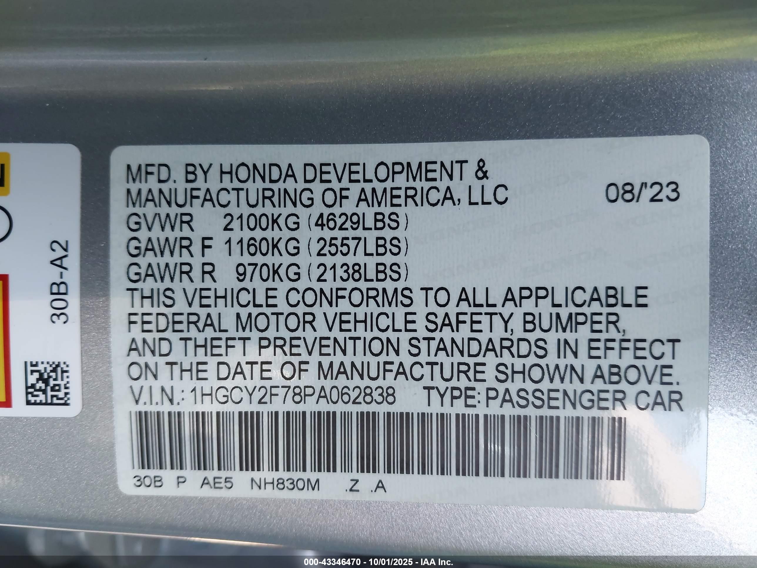 HONDA ACCORD image 9