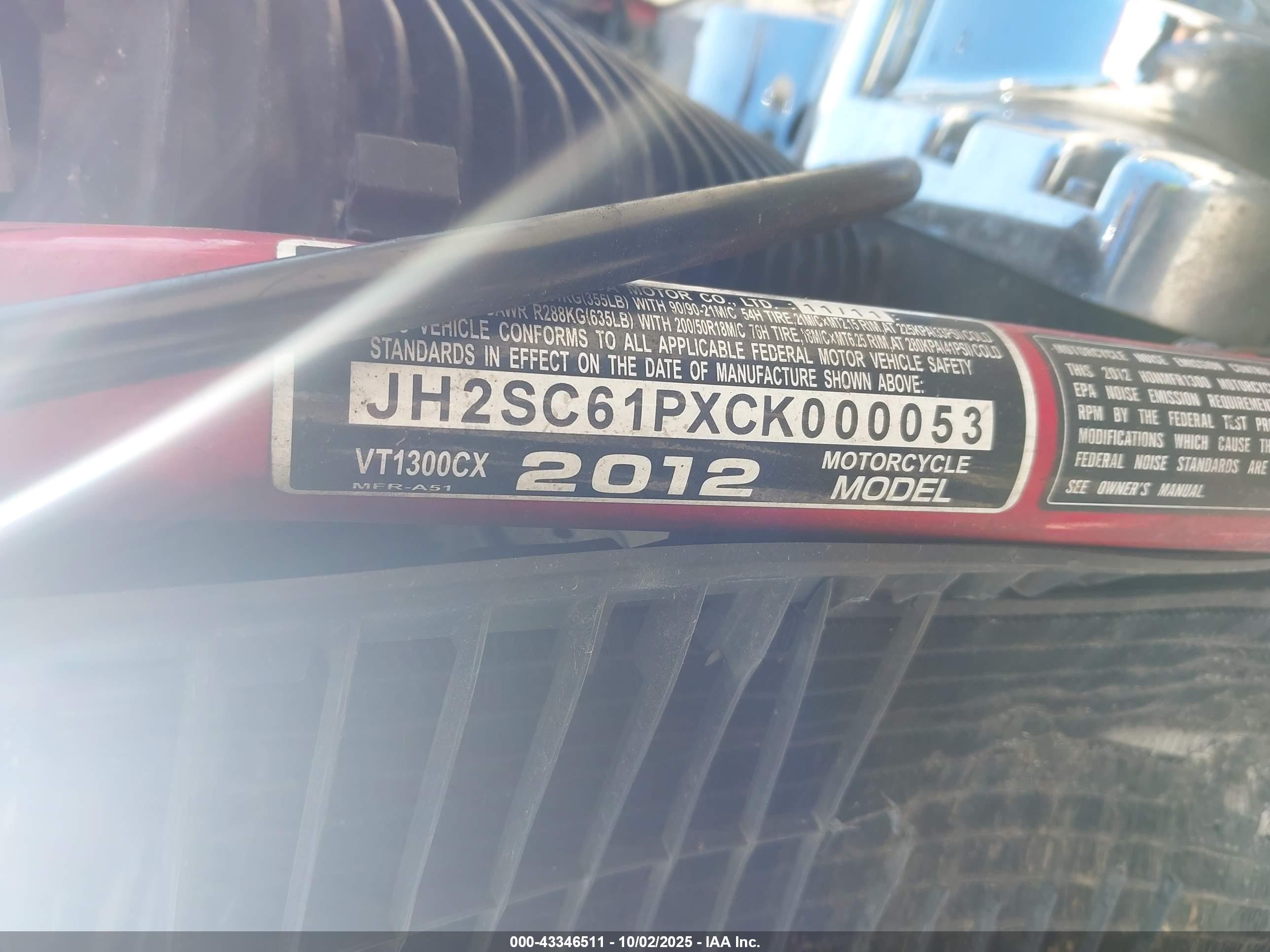 HONDA VT1300 image 10