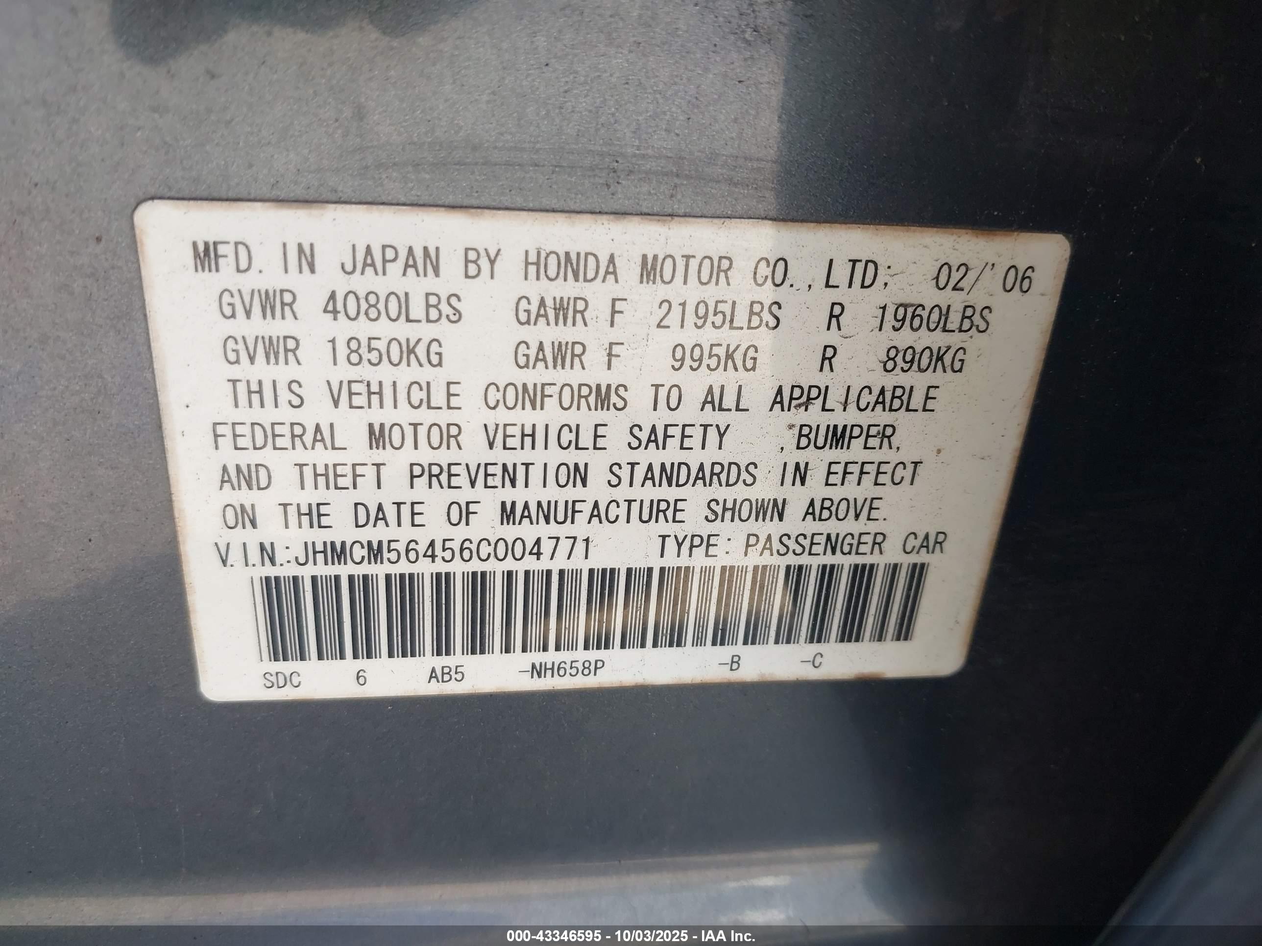 HONDA ACCORD image 9