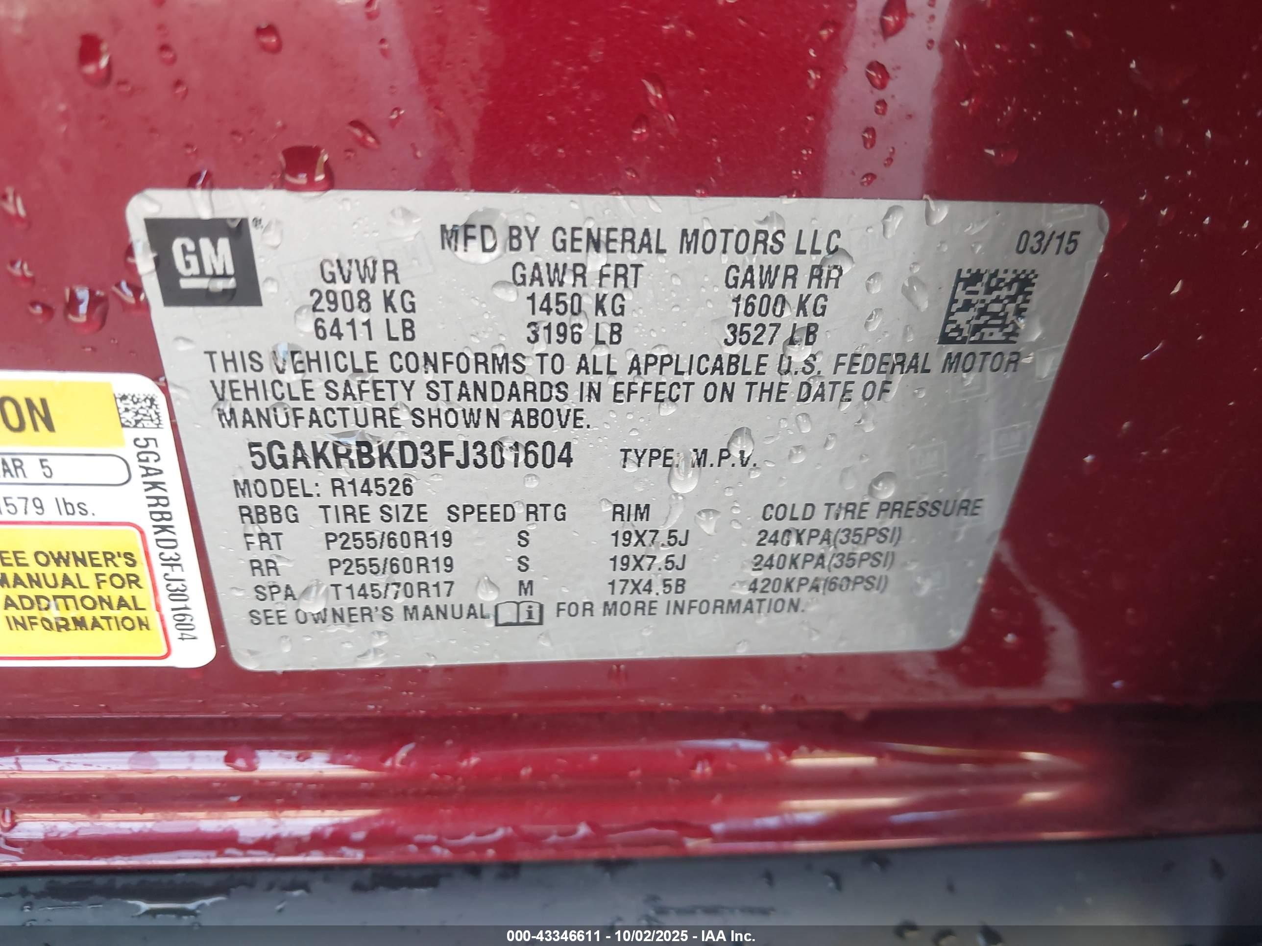 BUICK ENCLAVE image 9