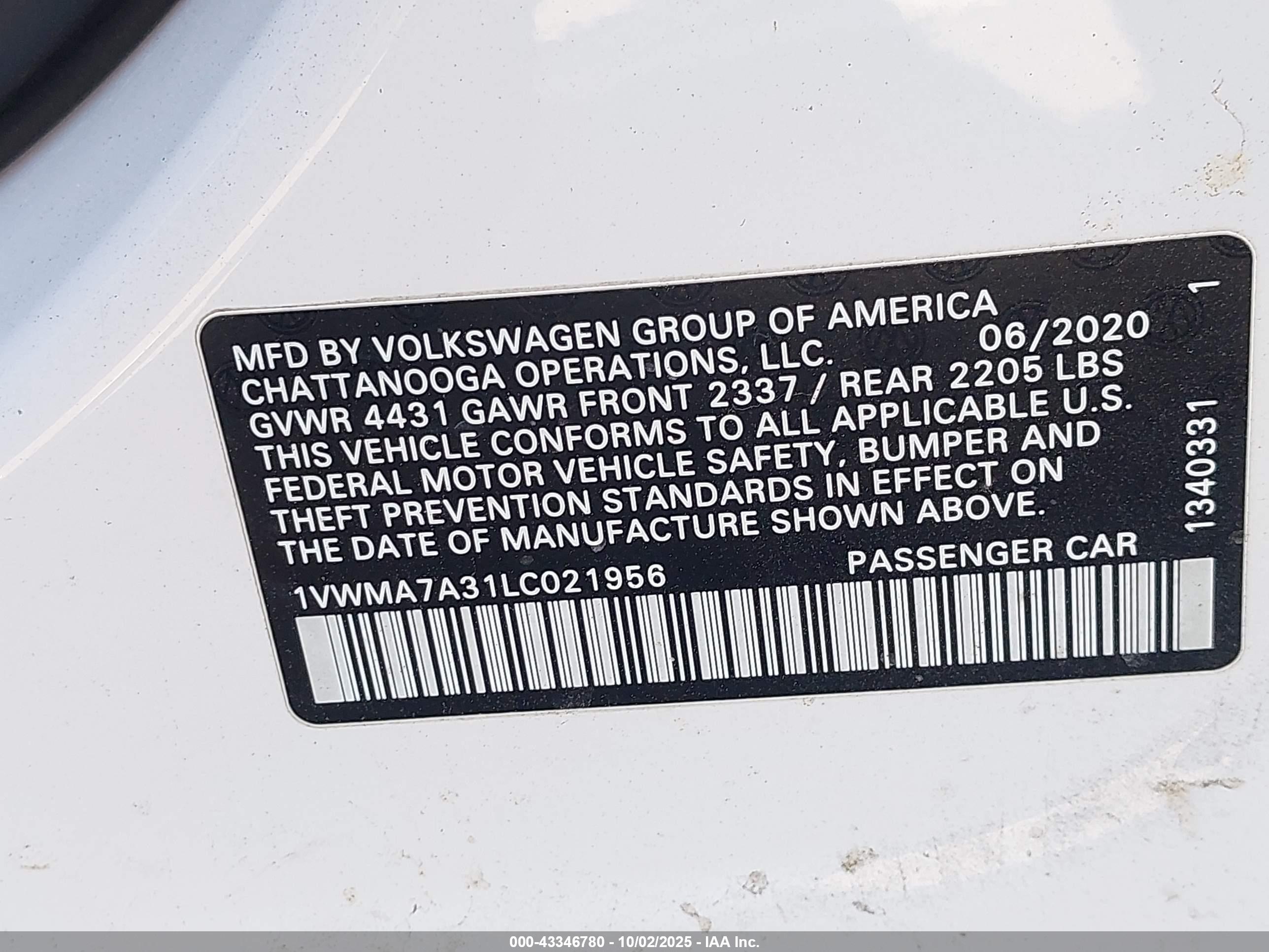 VOLKSWAGEN PASSAT image 9