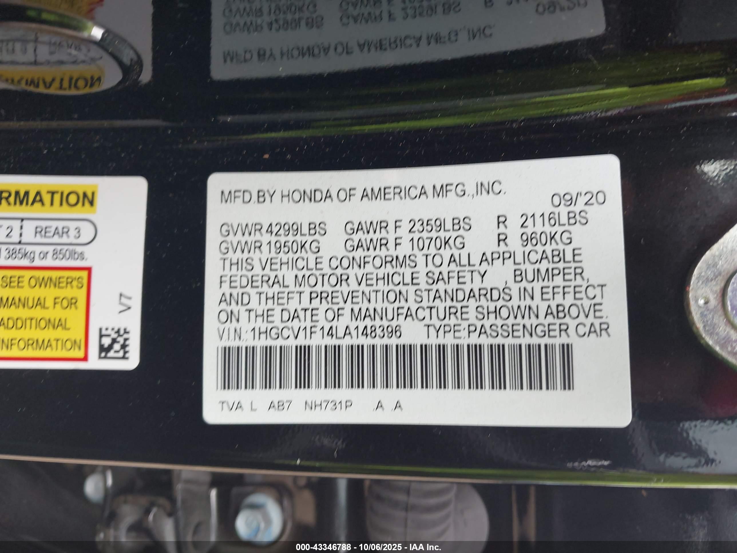 HONDA ACCORD image 9
