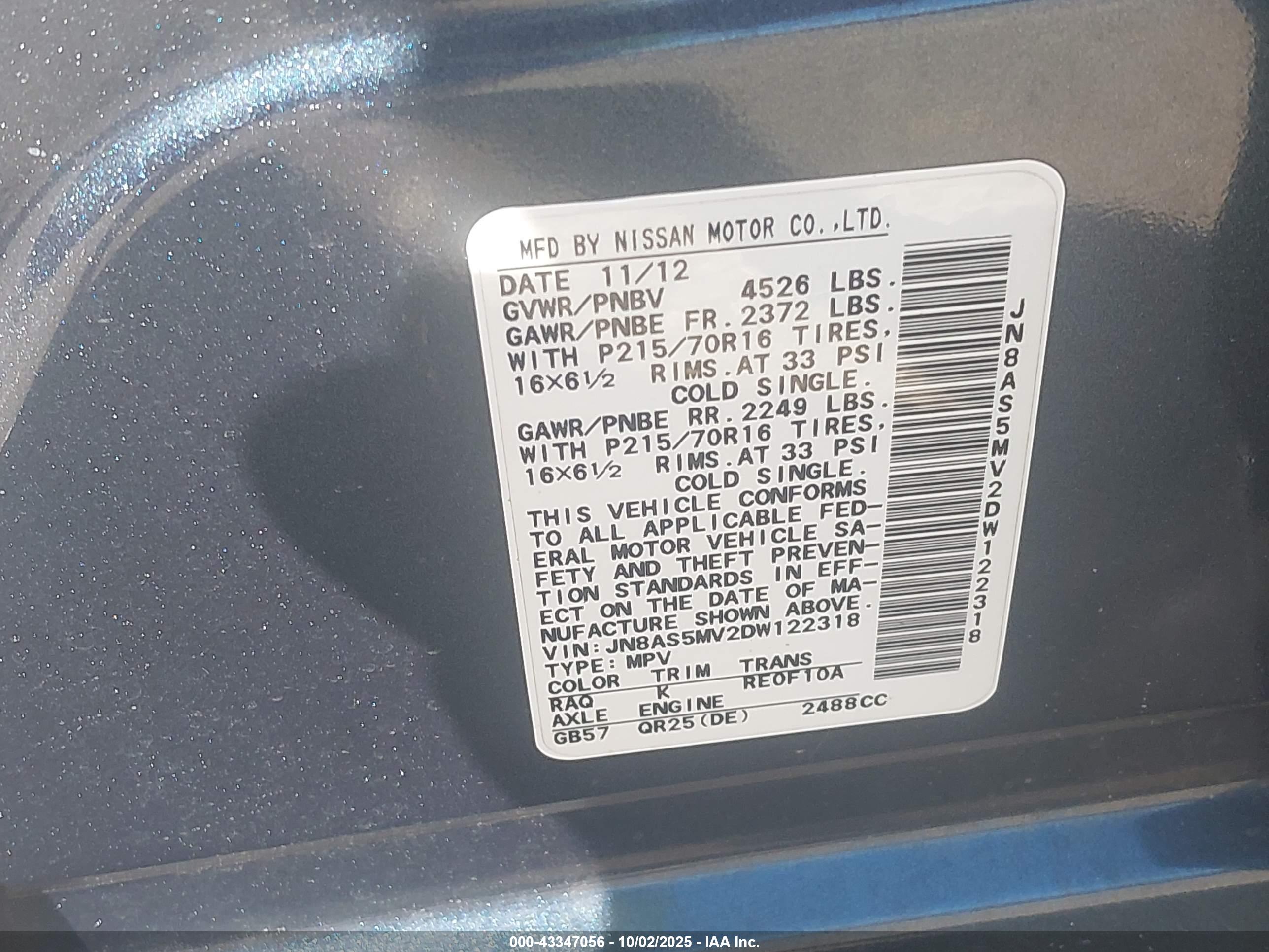 NISSAN ROGUE image 9