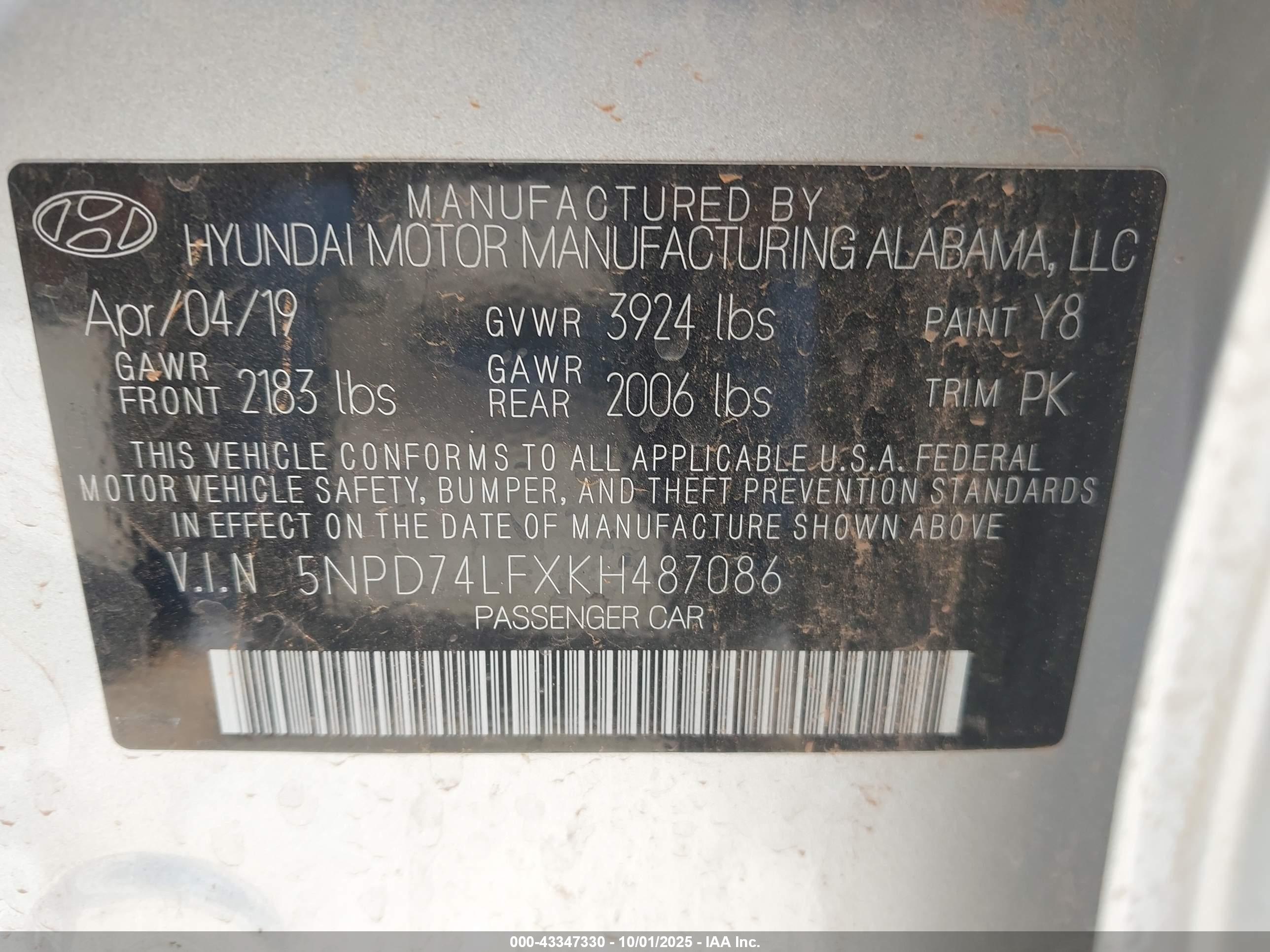 HYUNDAI ELANTRA image 9