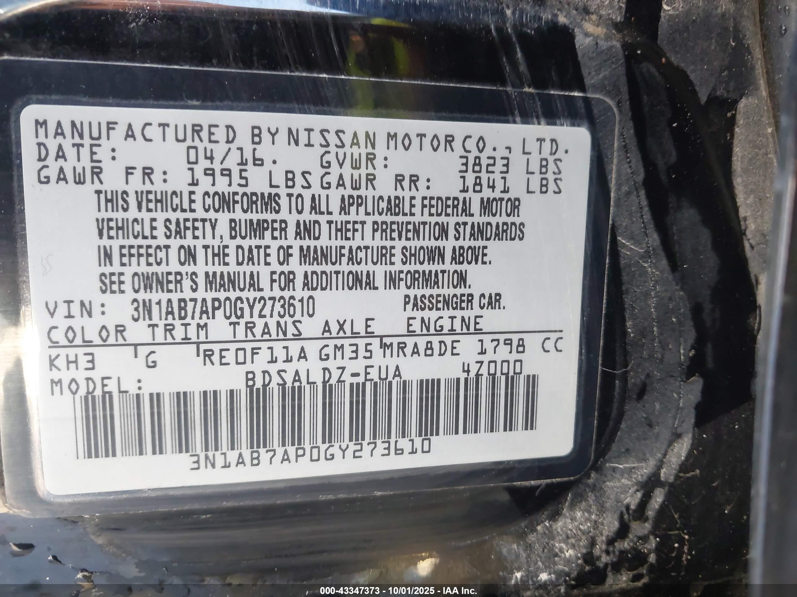 NISSAN SENTRA image 9