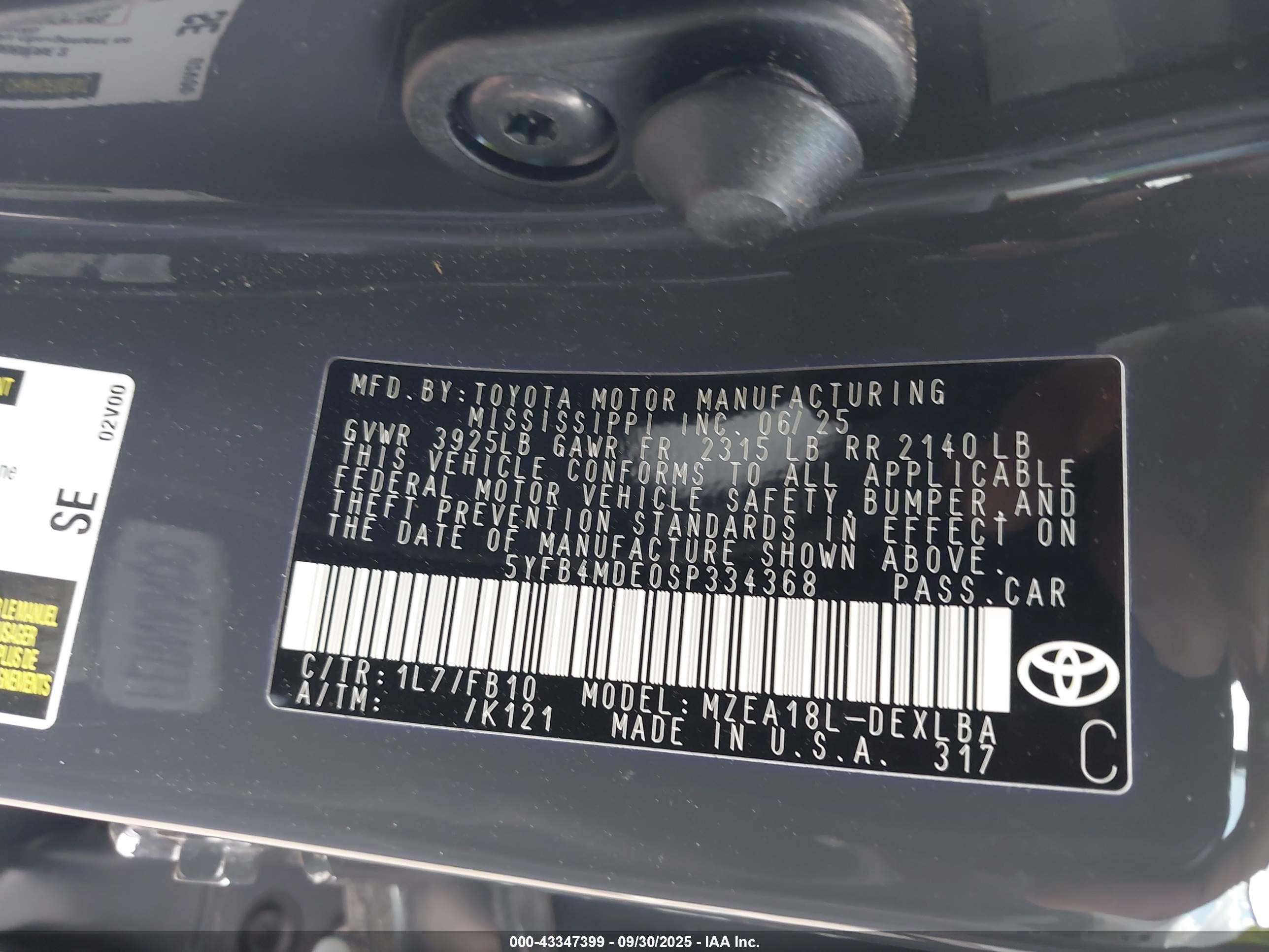 TOYOTA COROLLA image 9