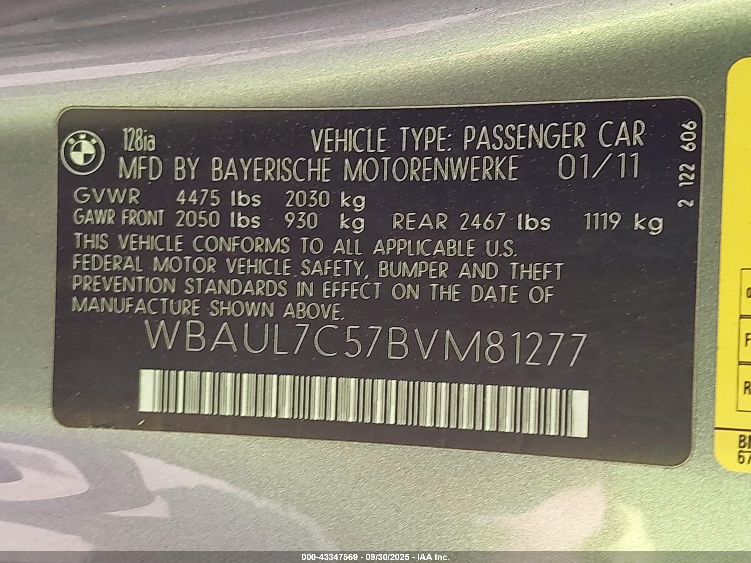 BMW 128I image 9