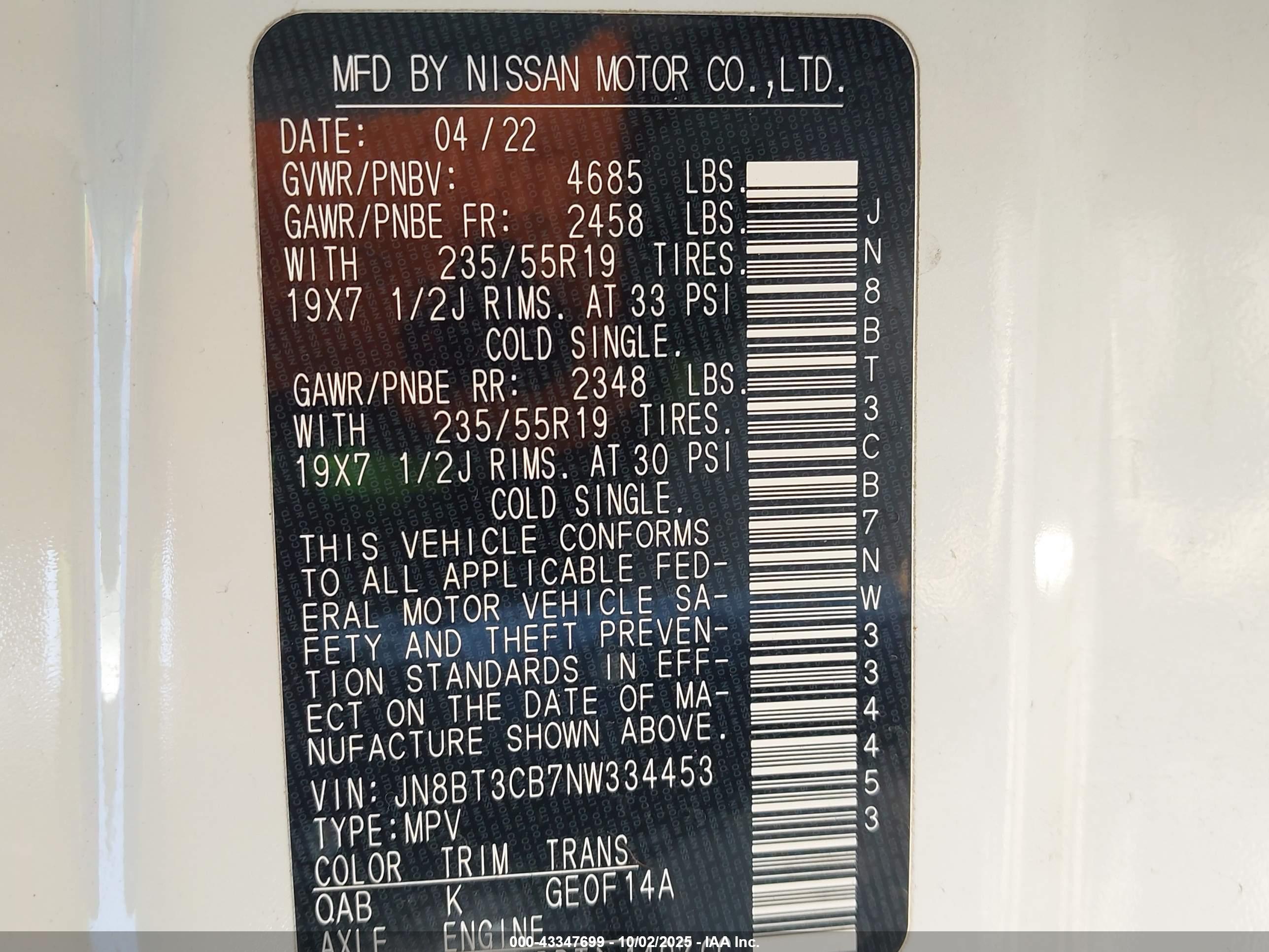 NISSAN ROGUE image 9
