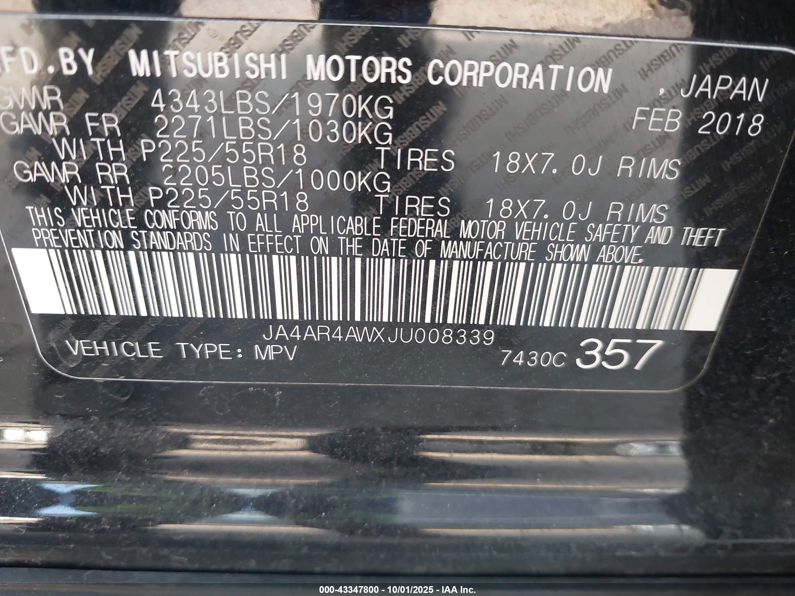 MITSUBISHI OUTLANDER image 9