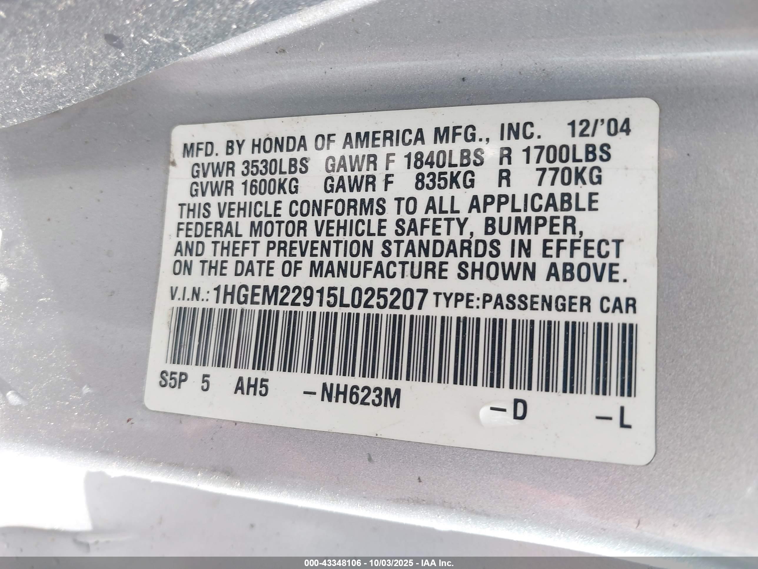 HONDA CIVIC image 9