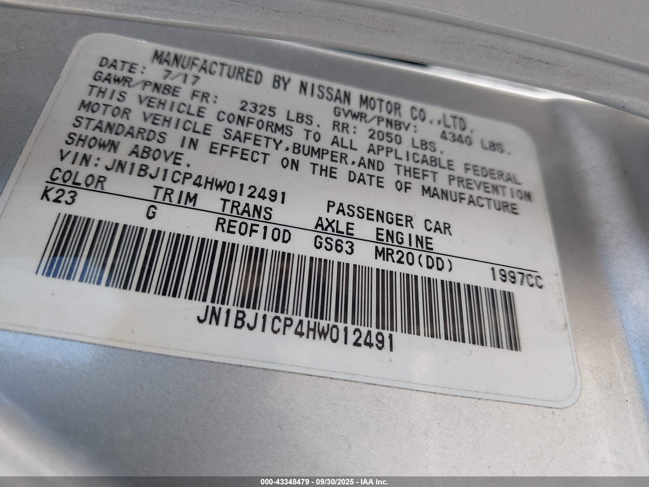 NISSAN ROGUE image 9