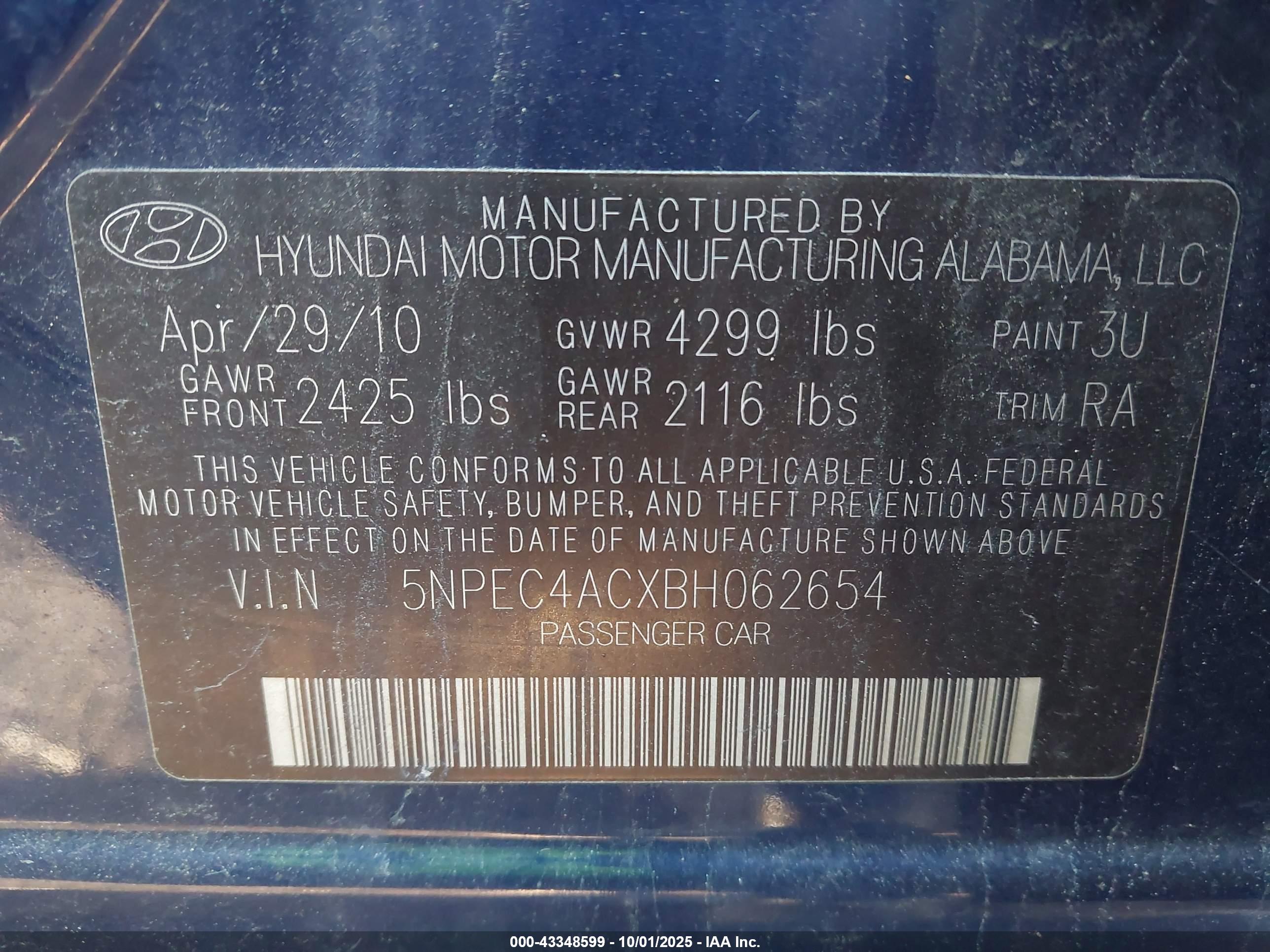 HYUNDAI SONATA image 9