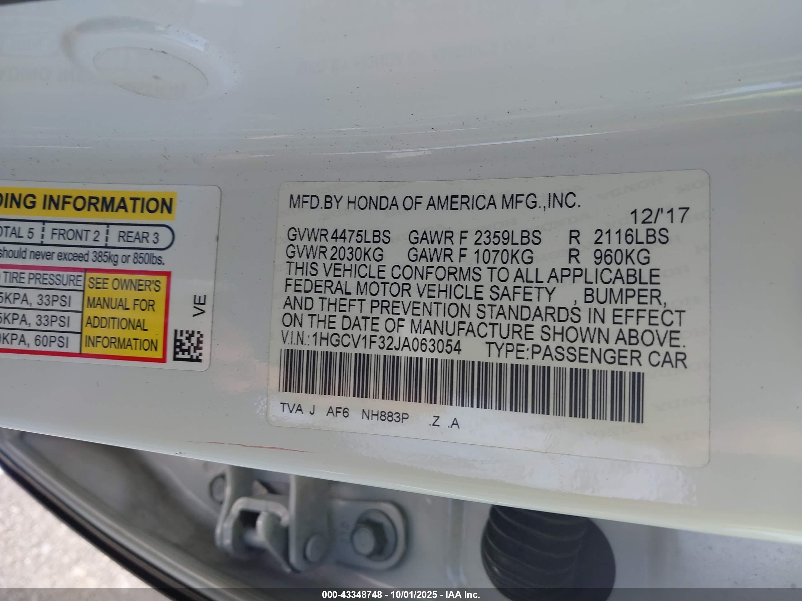 HONDA ACCORD image 9