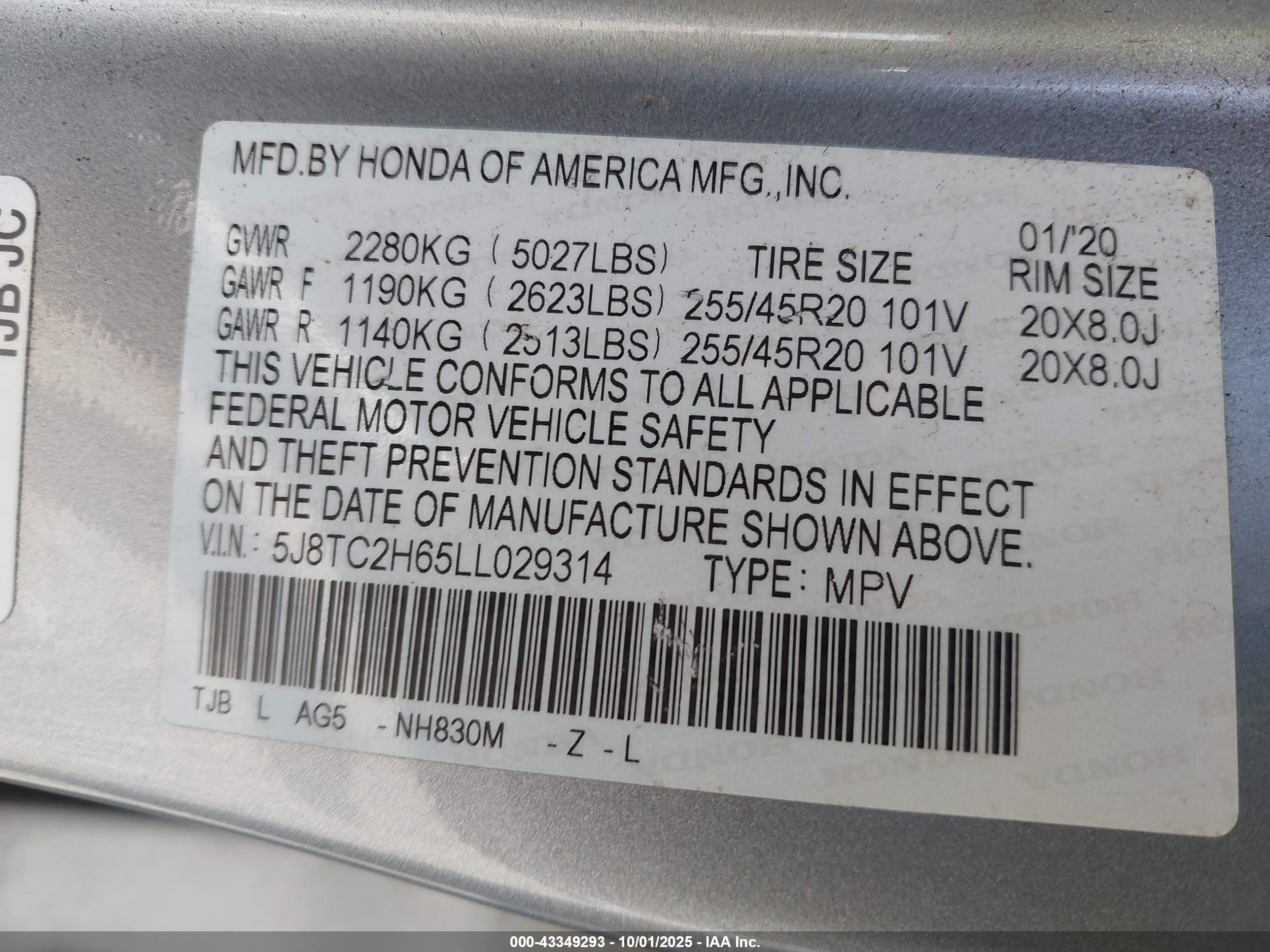 ACURA RDX image 9