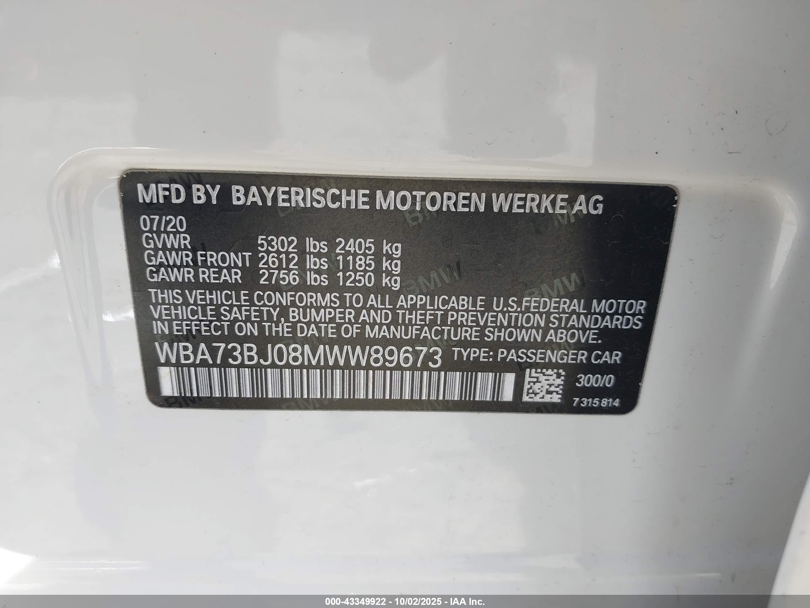 BMW 540I image 9