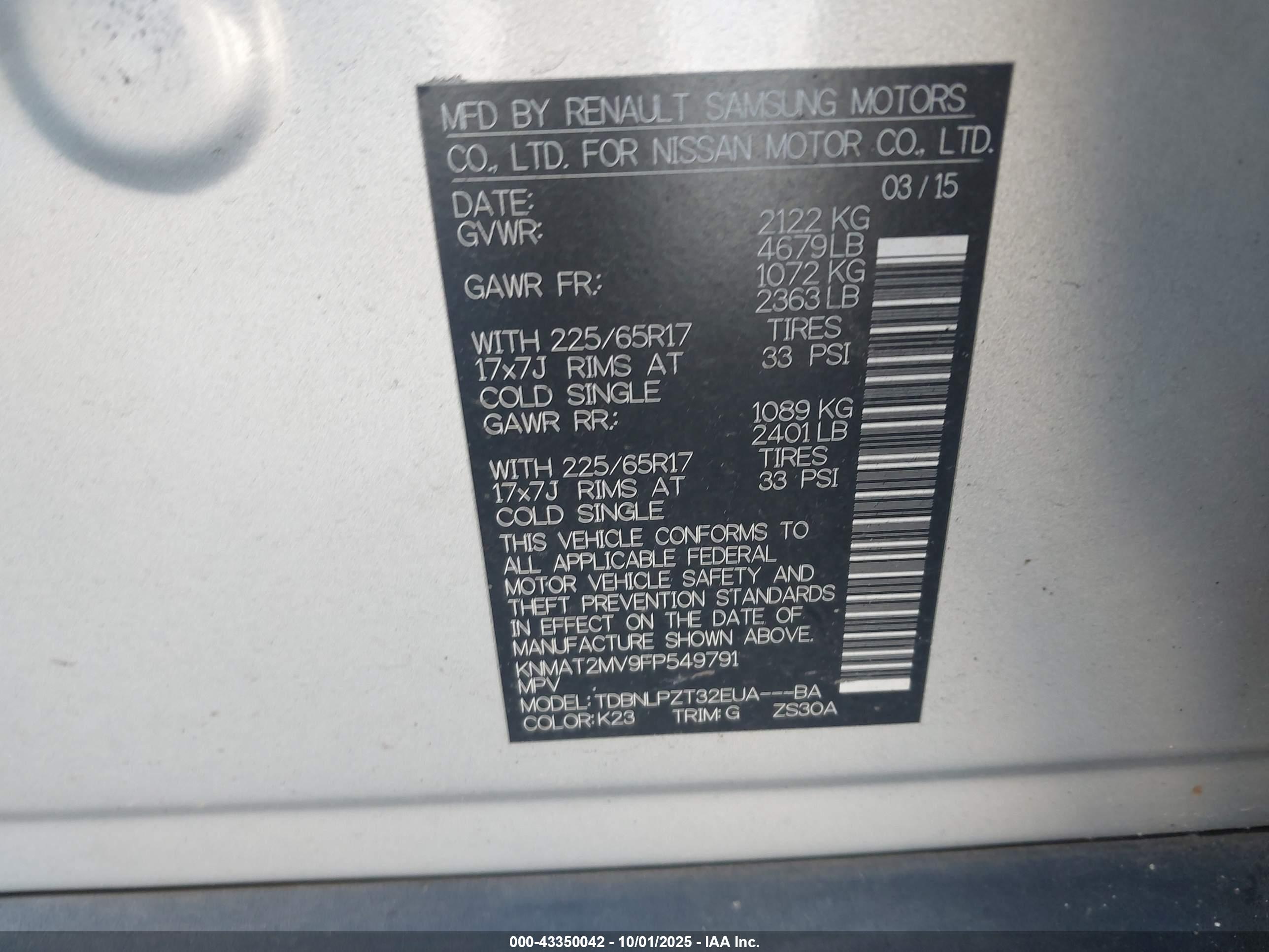 NISSAN ROGUE image 9