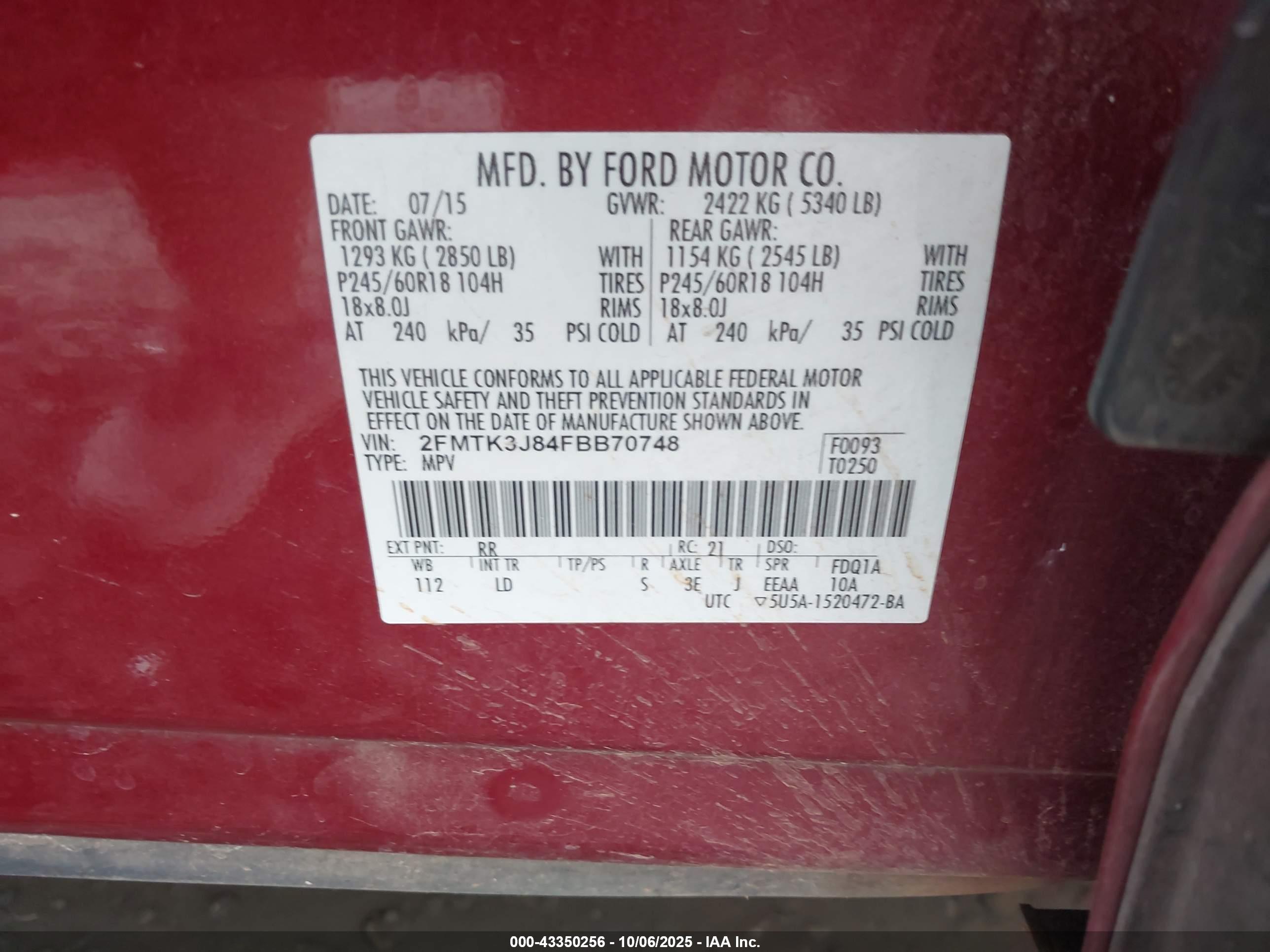 FORD EDGE image 9