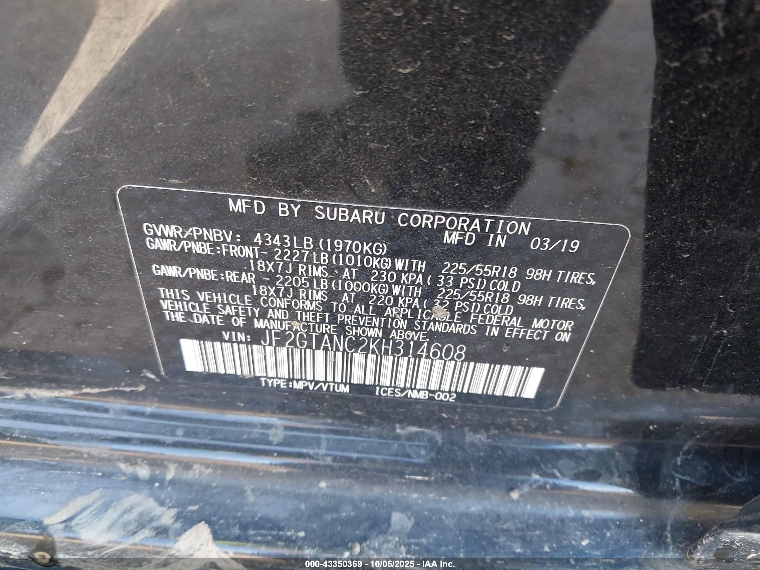SUBARU CROSSTREK image 9