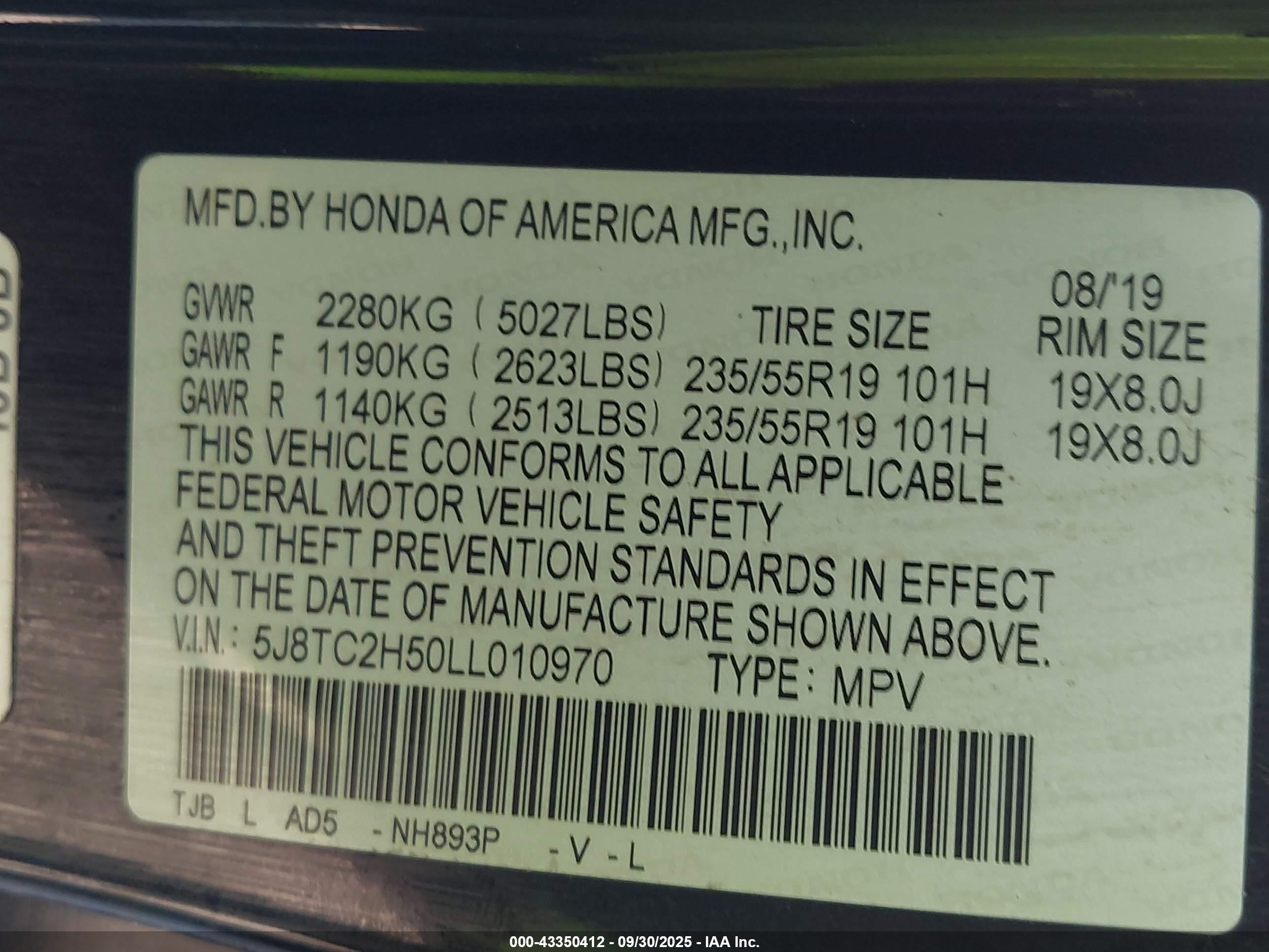ACURA RDX image 9