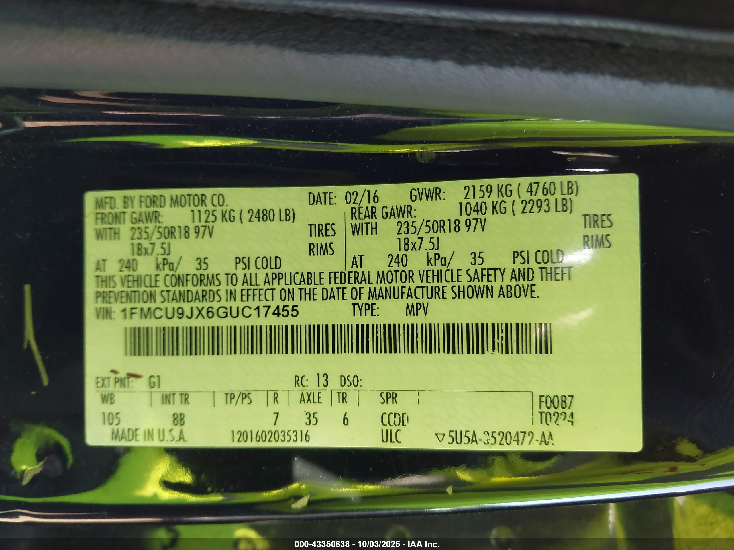 FORD ESCAPE image 9