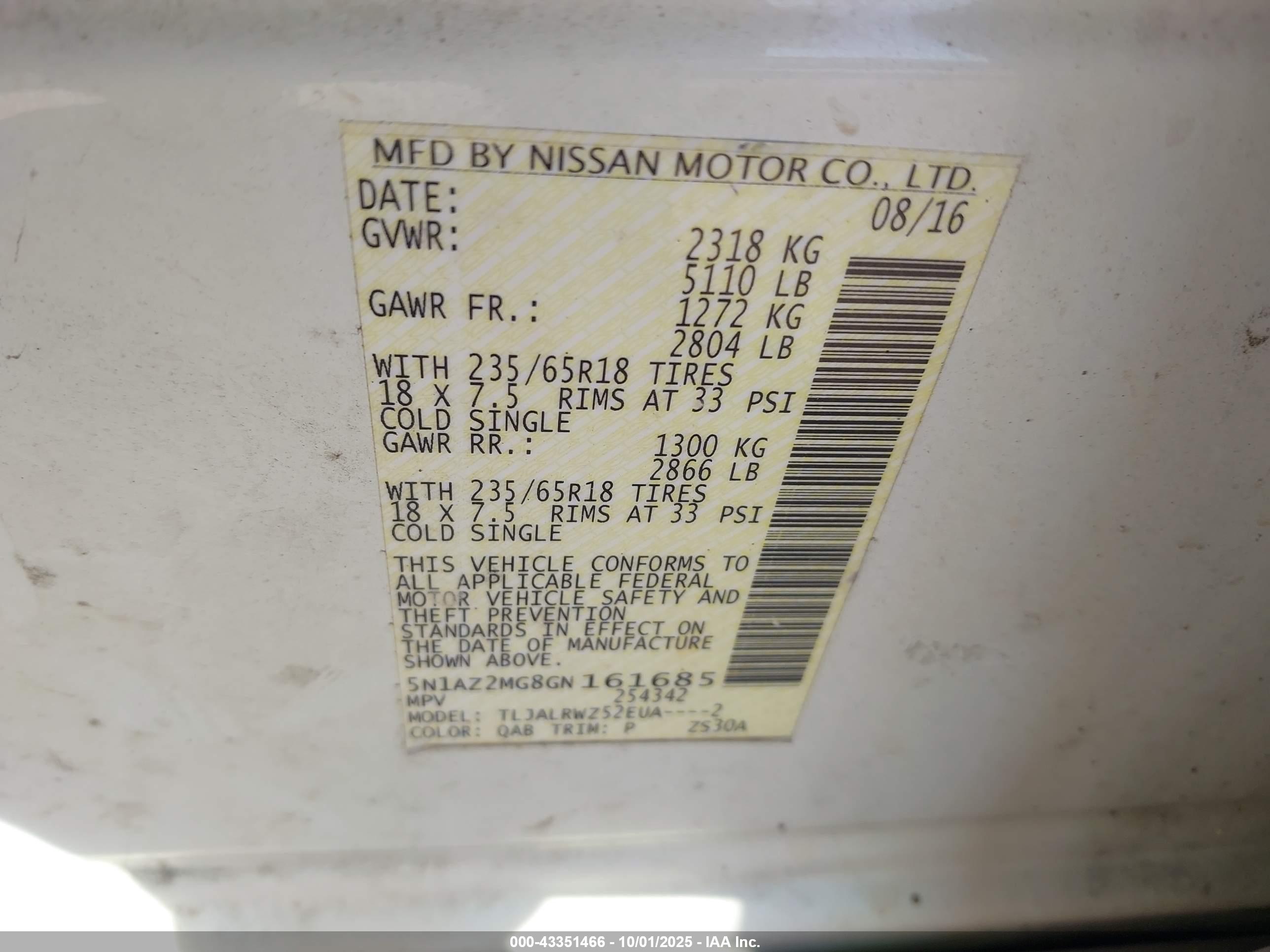 NISSAN MURANO image 9