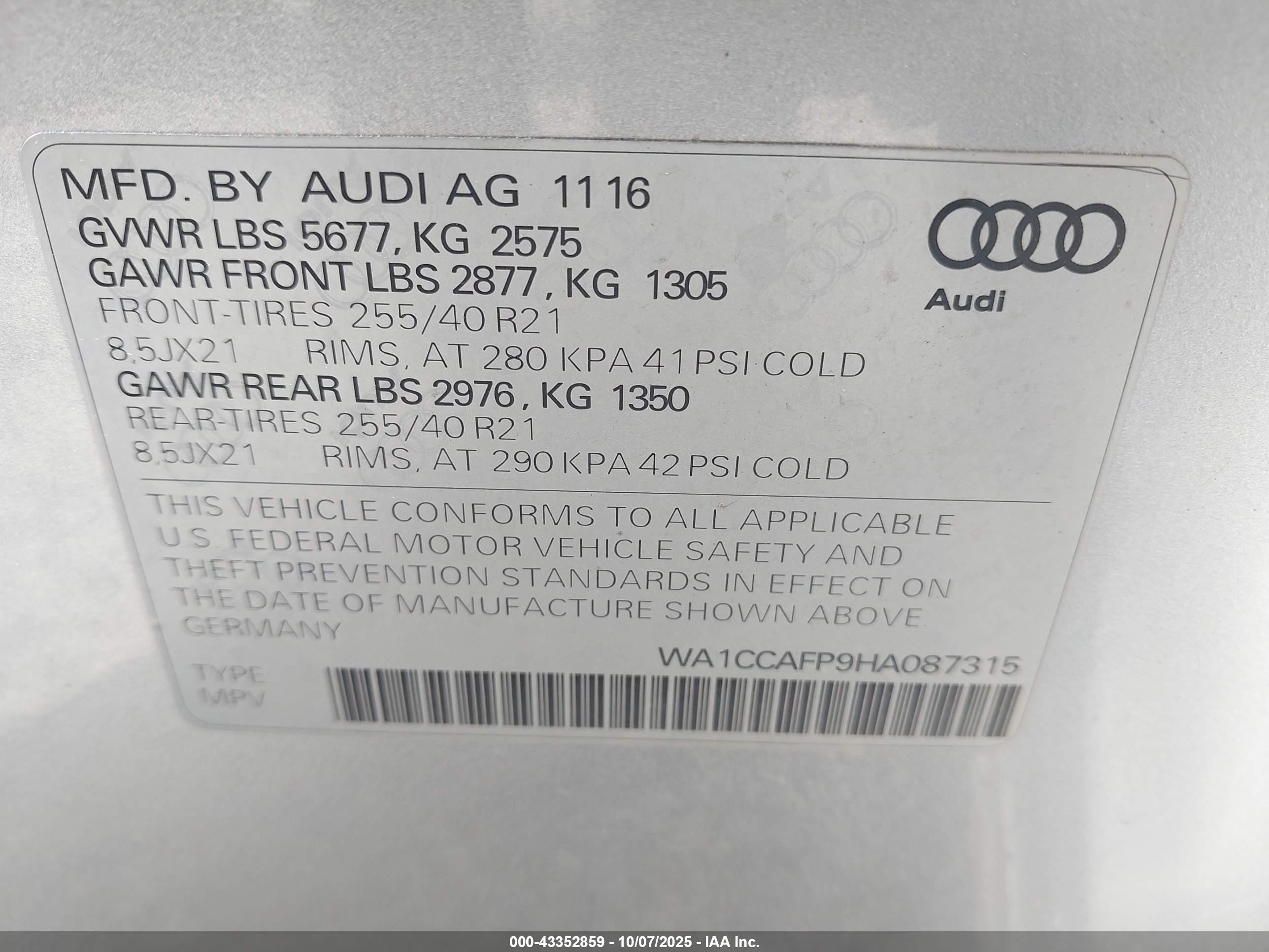 AUDI SQ5 image 9