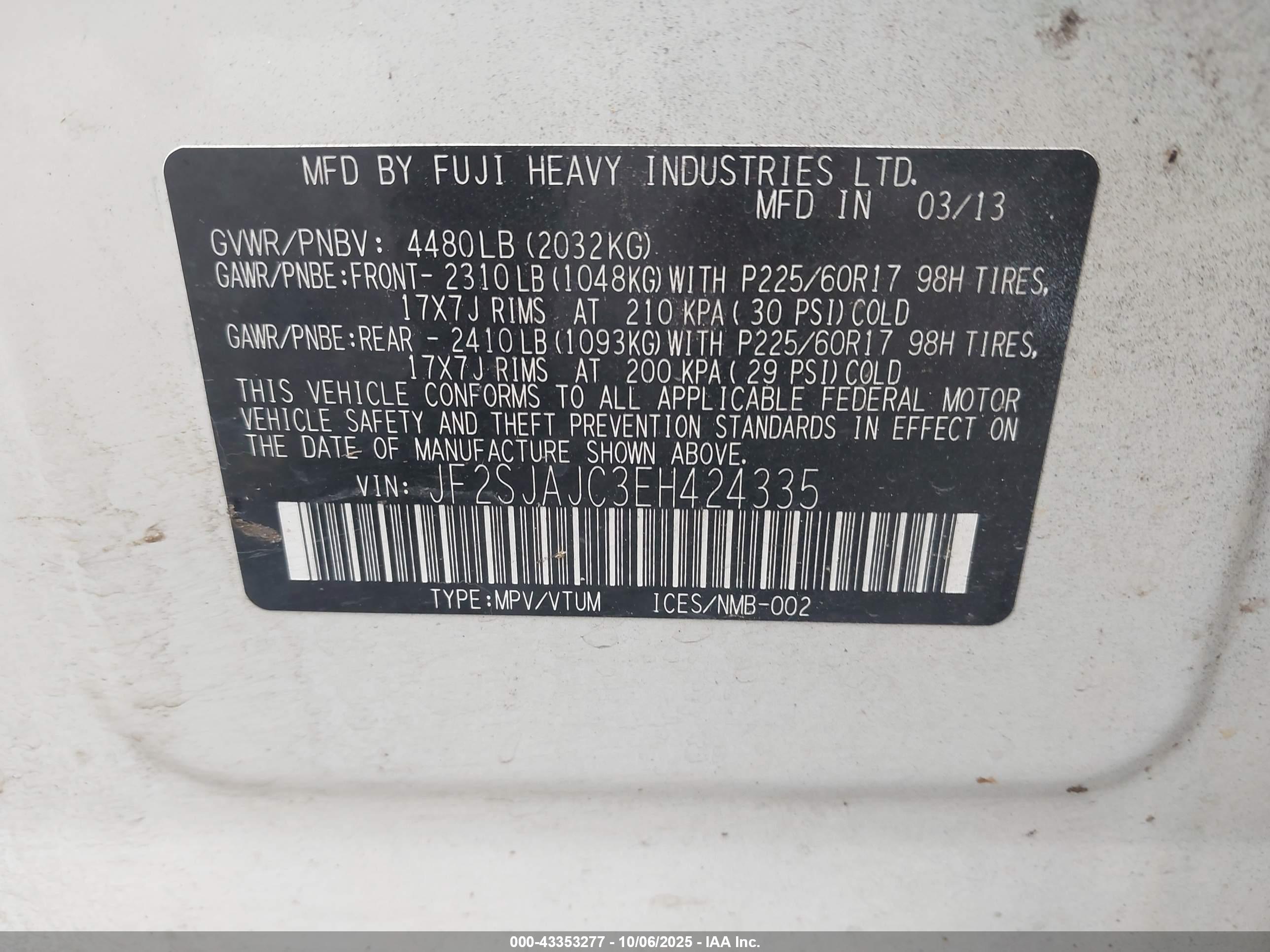 SUBARU FORESTER image 9