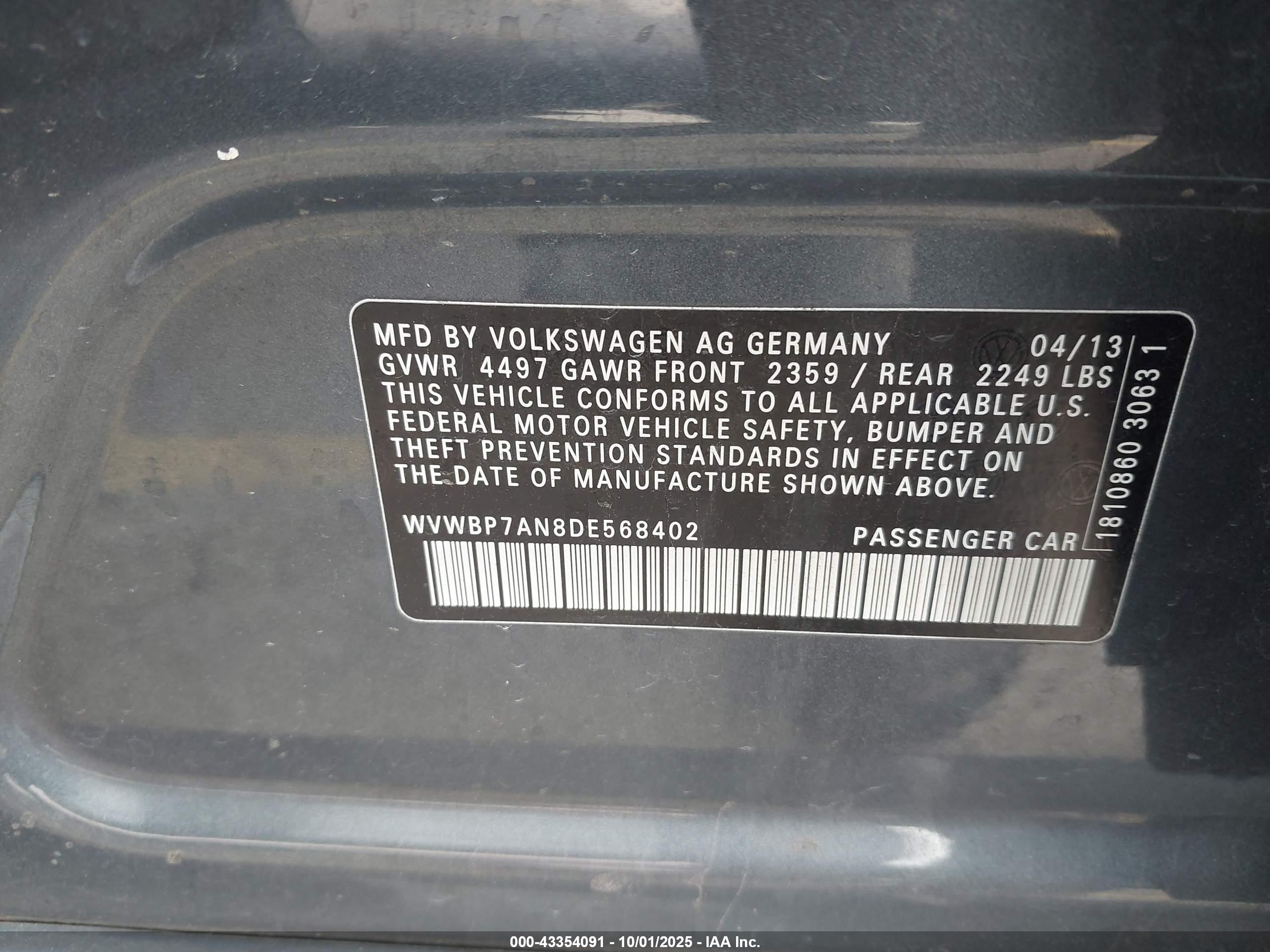 VOLKSWAGEN CC image 9
